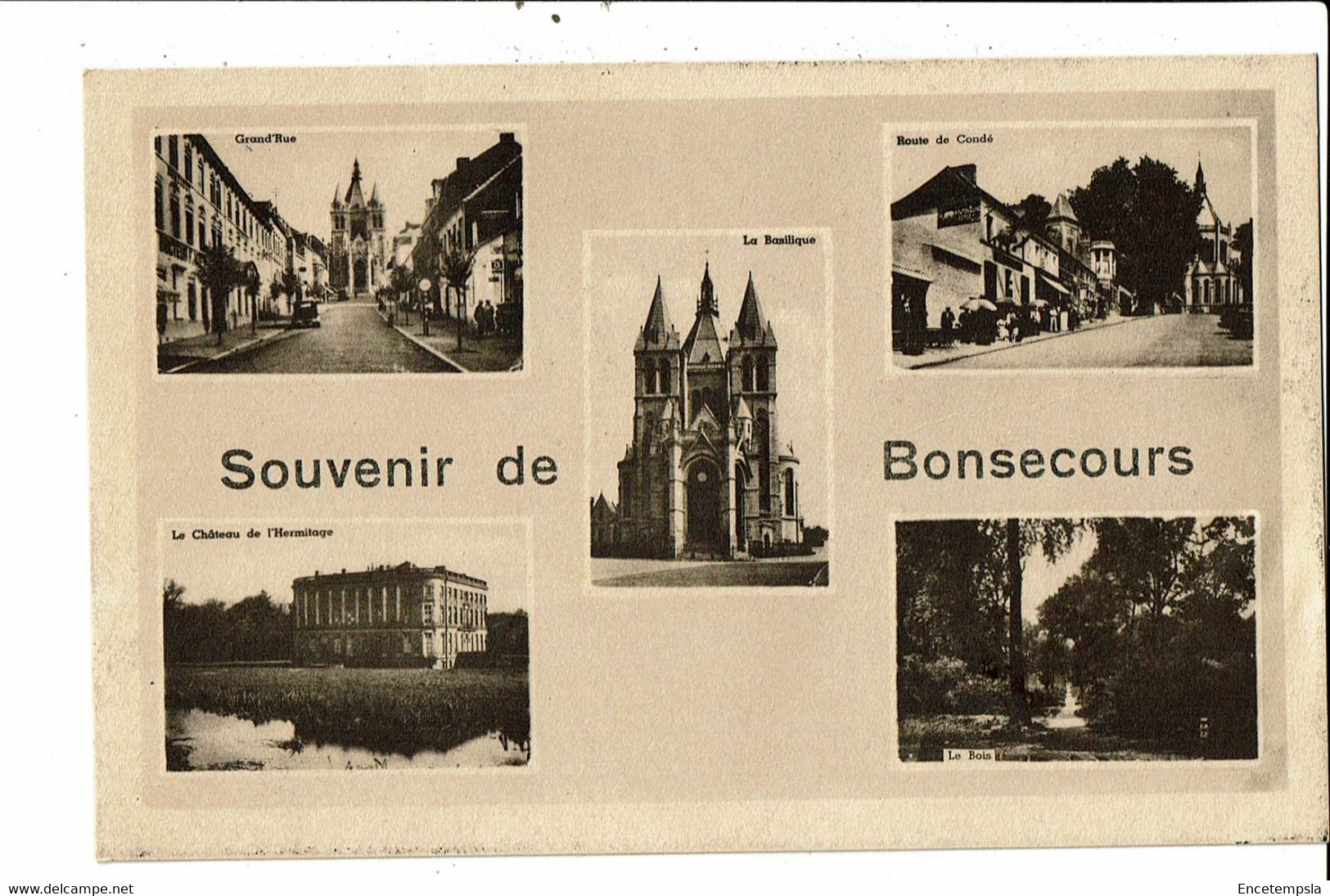 CPA-Carte Postale Belgique- Bonsecours-Souvenir de Bonsecours multi vues   - VM27028mo