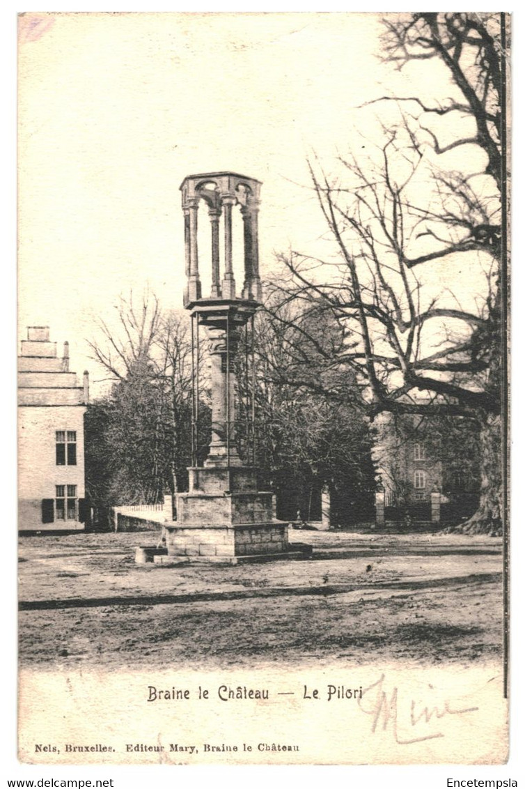 CPA - Carte Postale  Belgique -Braine-le-Château- Le Pilori 1905-VM40228