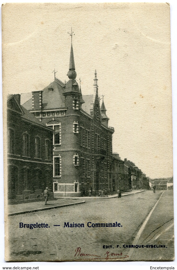 CPA - Carte Postale - Belgique - Brugelette - Maison Communale - 1902 (D12392)