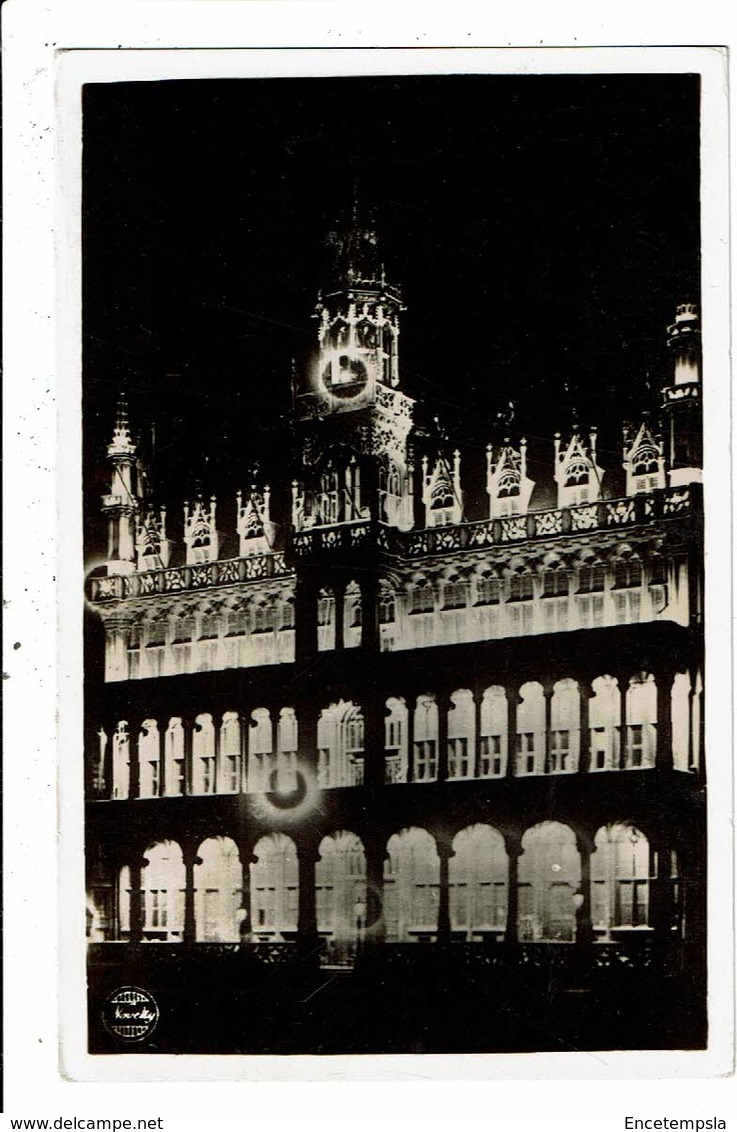 CPA-Carte Postale-Belgique-Bruxelles-la maison du roi la nuit  VM11013