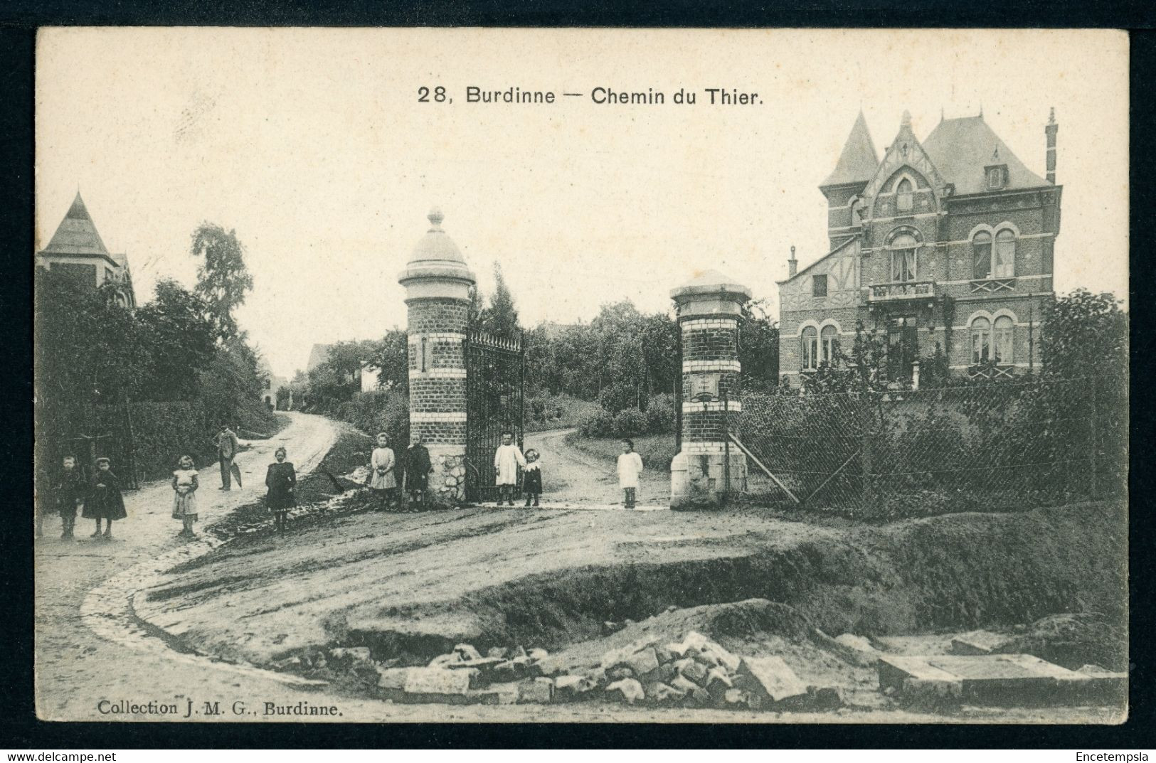 CPA - Carte Postale - Belgique - Burdinne - Chemin du Thier  (CP20516OK)