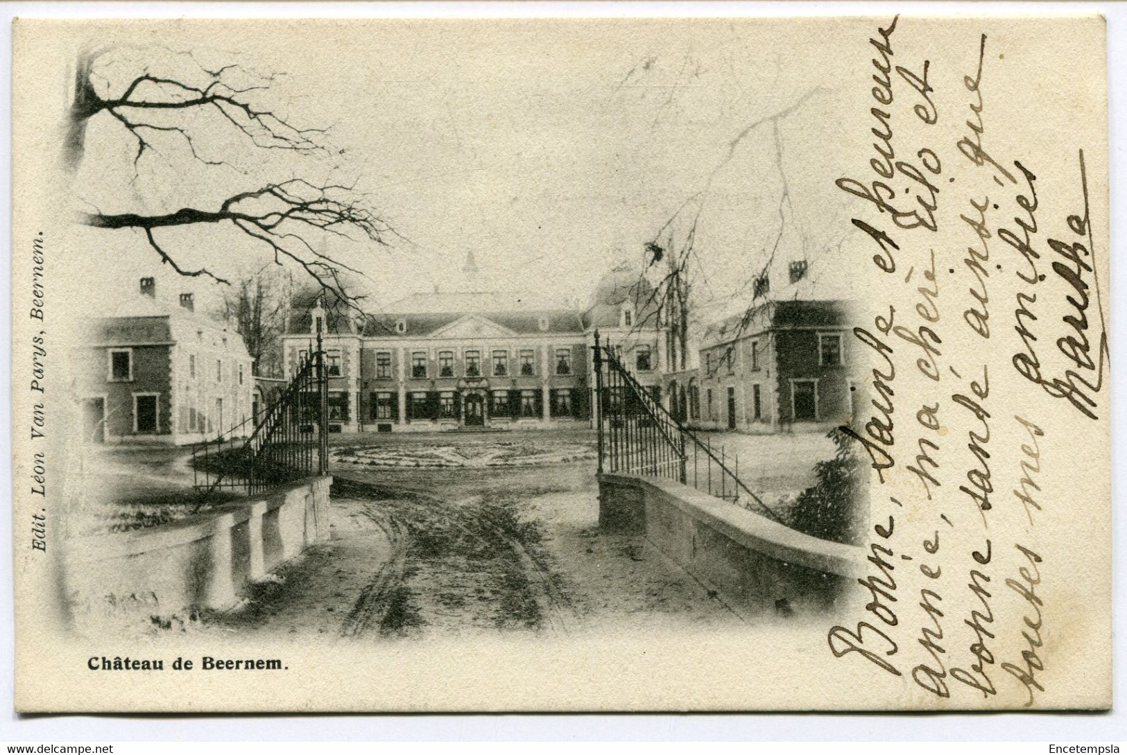 CPA - Carte Postale - Belgique - Château de Beernem - 1906 (BR14535)