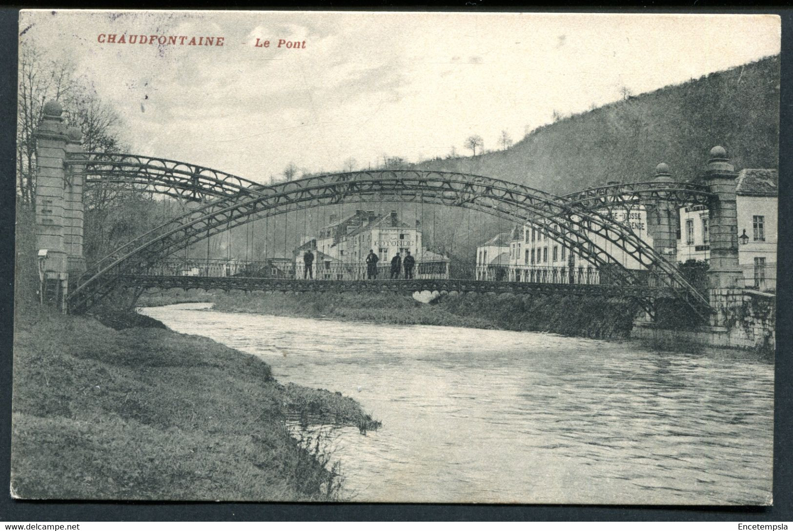 CPA - Carte Postale - Belgique - Chaudfontaine - Le Pont - 1912 (CP18710)