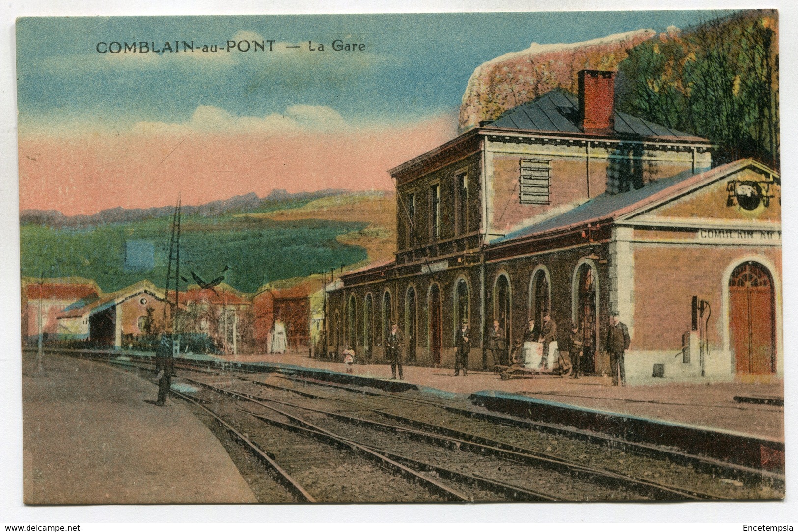 CPA - Carte Postale - Belgique - Comblain-au-Pont - La Gare (SV6438)