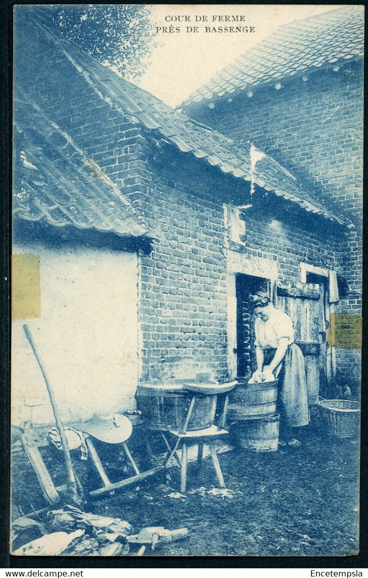 CPA - Carte Postale - Belgique - Cour de Ferme près de Bassenge (CP21766)