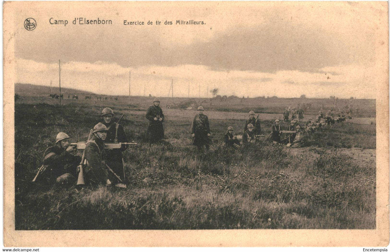 CPA Carte Postale  Belgique Elsenborn   Camp Exercice de Tir des Mitrailleurs  VM51093