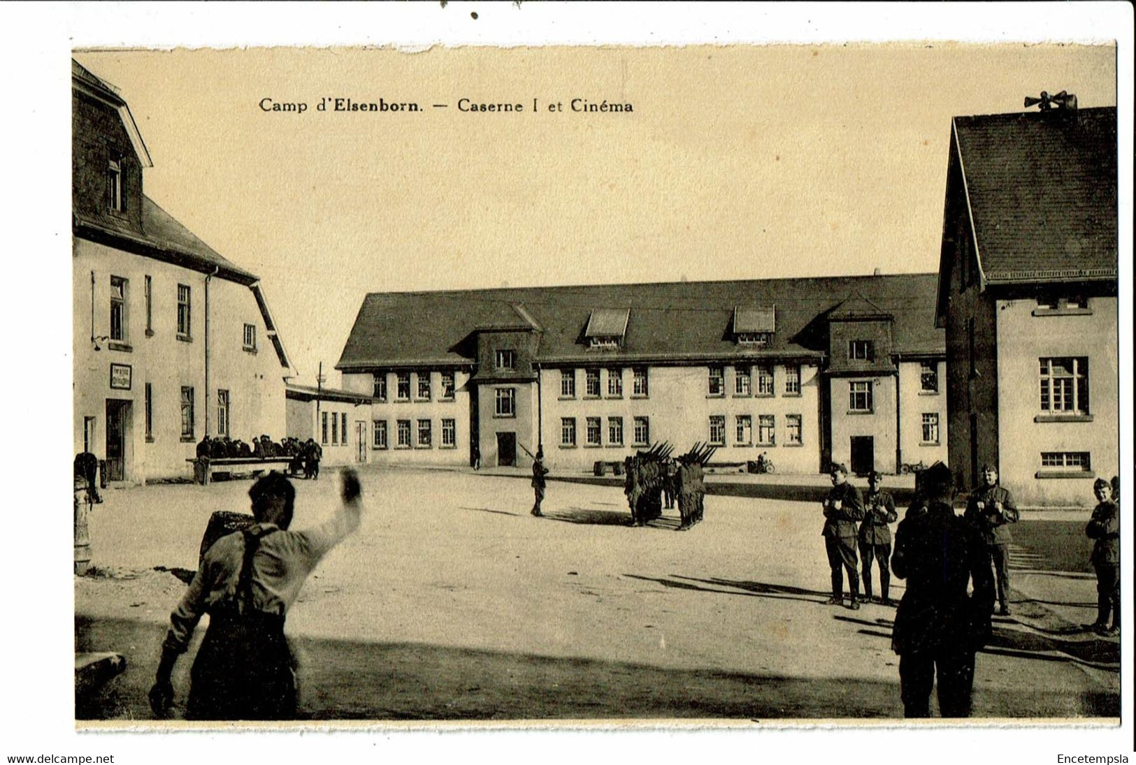 CPA-Carte Postale- Belgique-Elsenborn Le Camp-Caserne et cinéma  VM27256b