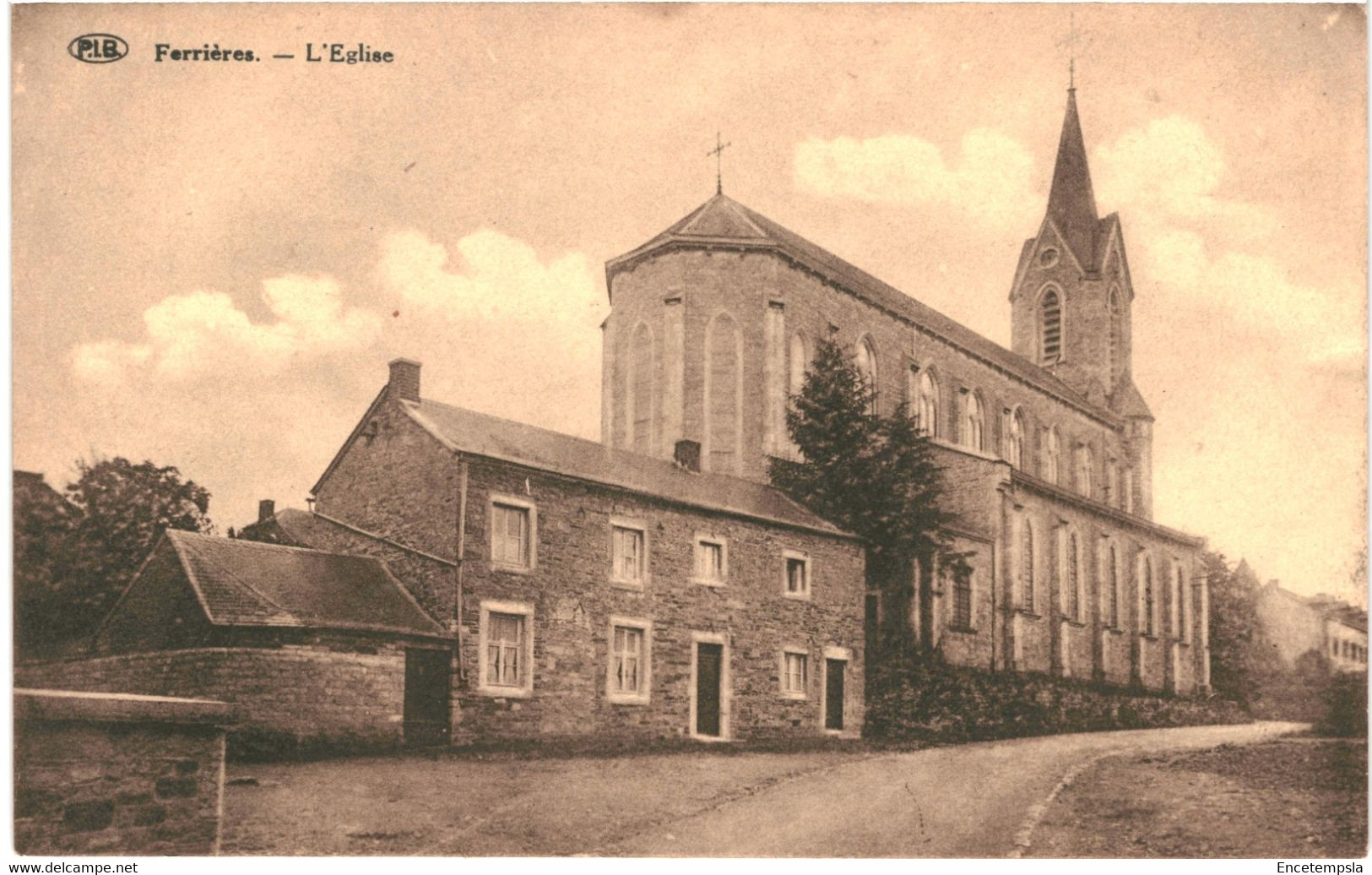 CPA-Carte postale Belgique Ferrières  L'église  VM52769ok