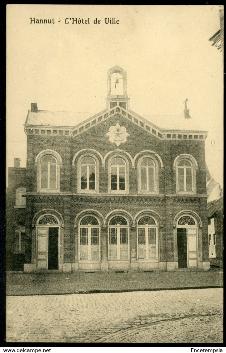 CPA - Carte Postale - Belgique - Hannut - L'Hôtel de Ville (CP20472)