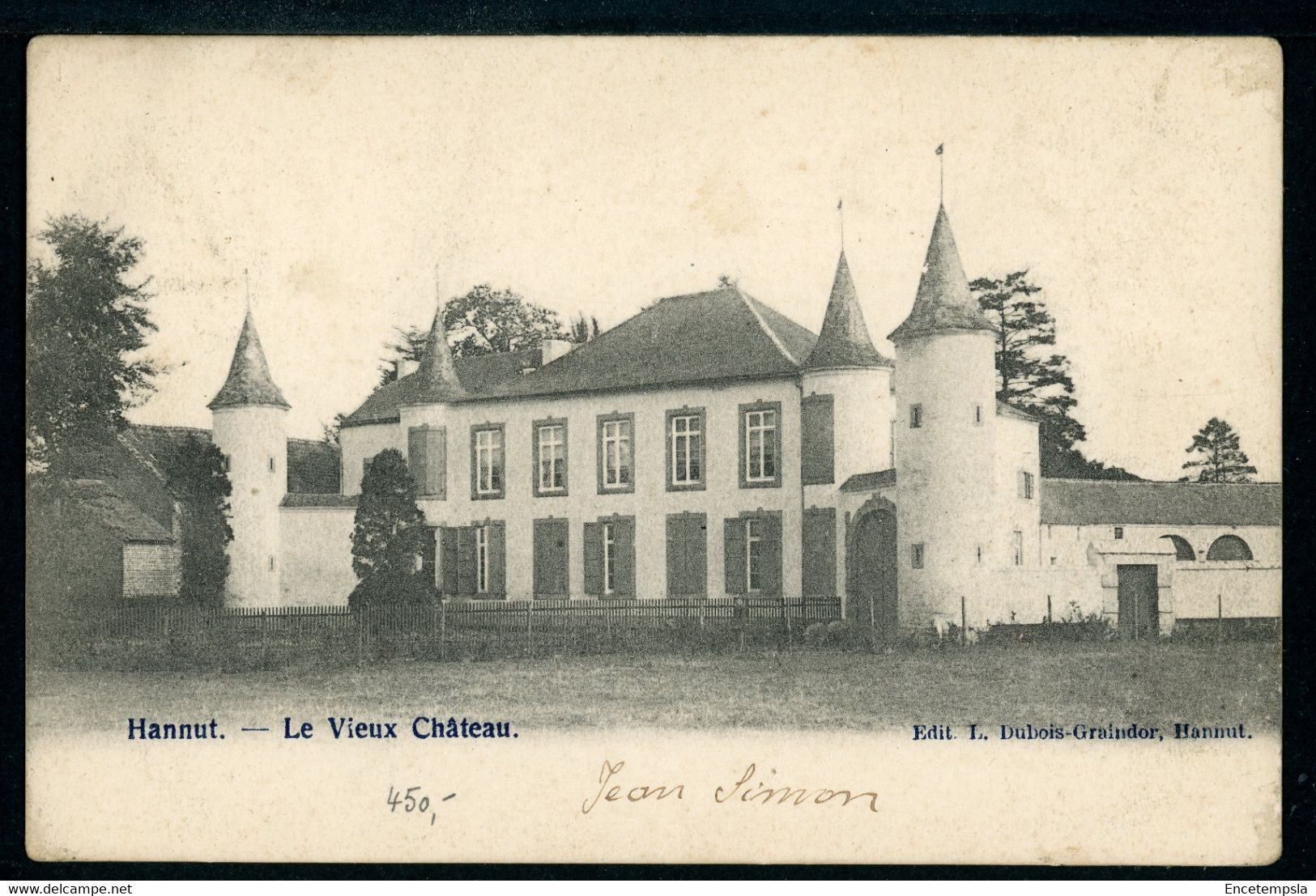 CPA - Carte Postale - Belgique - Hannut - Le Vieux Château (CP20489OK)