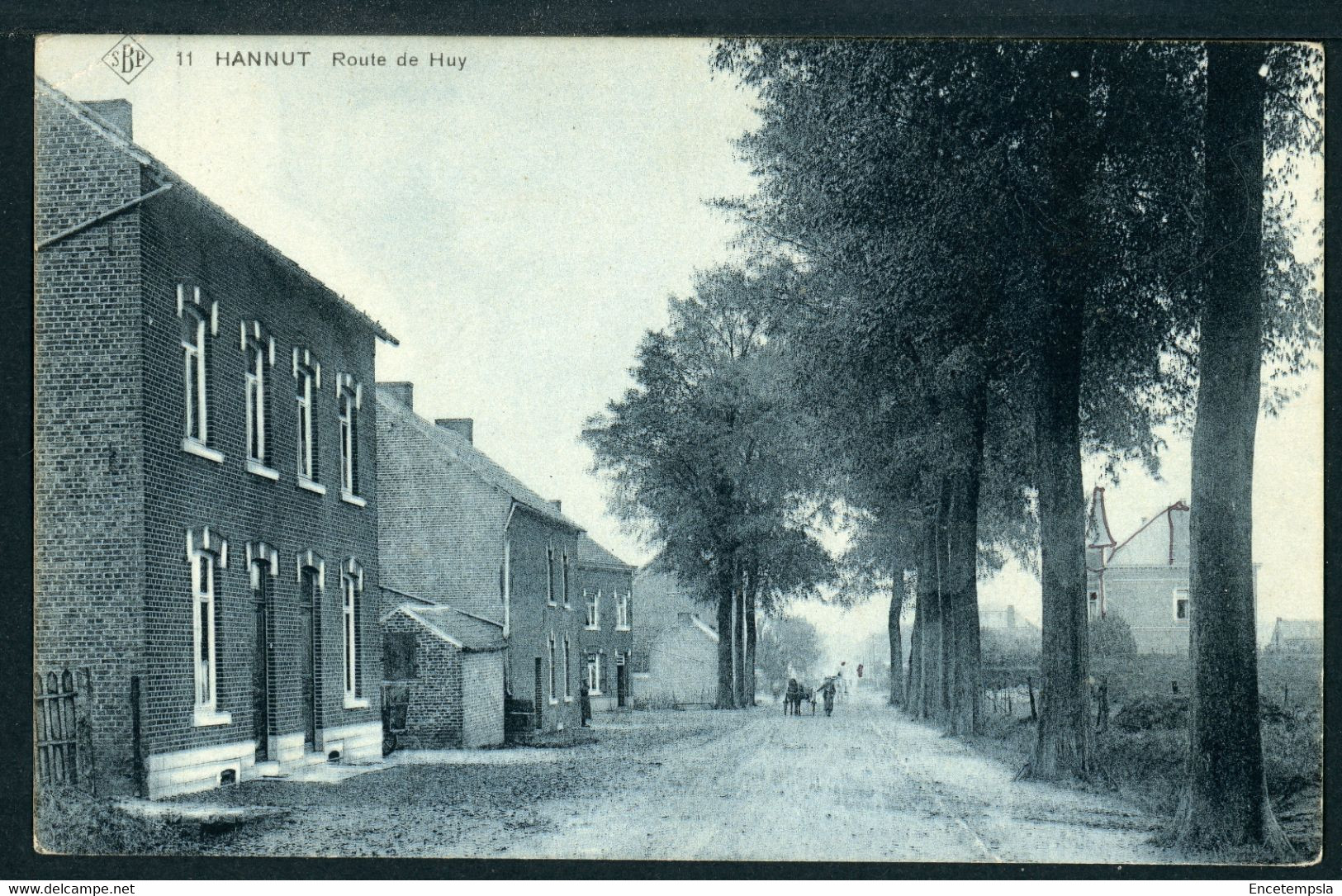 CPA - Carte Postale - Belgique - Hannut - Route de Huy - 1908 (CP20475OK)