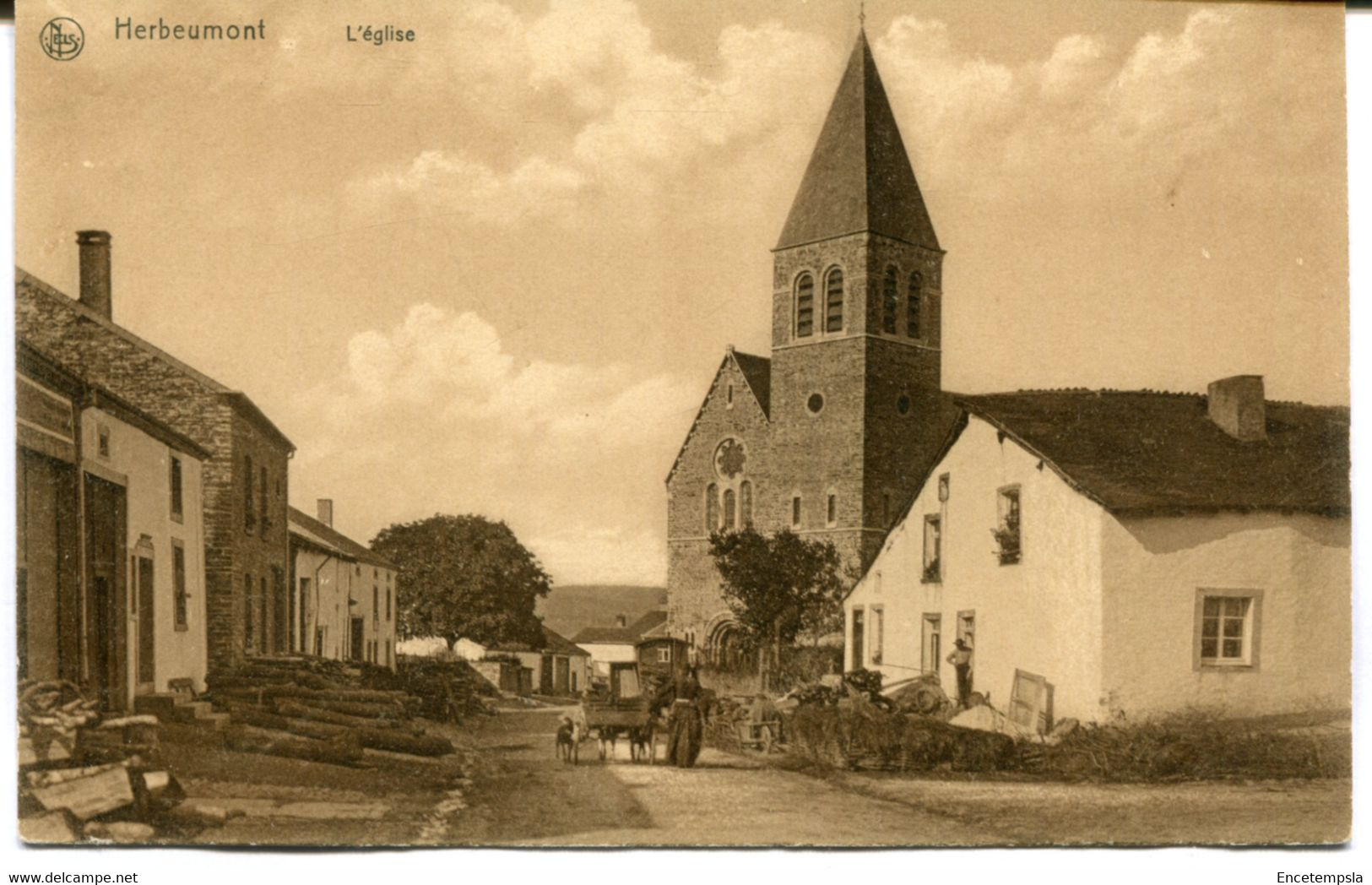 CPA - Carte Postale - Belgique - Herbeumont - L'Eglise (MO17578OK)