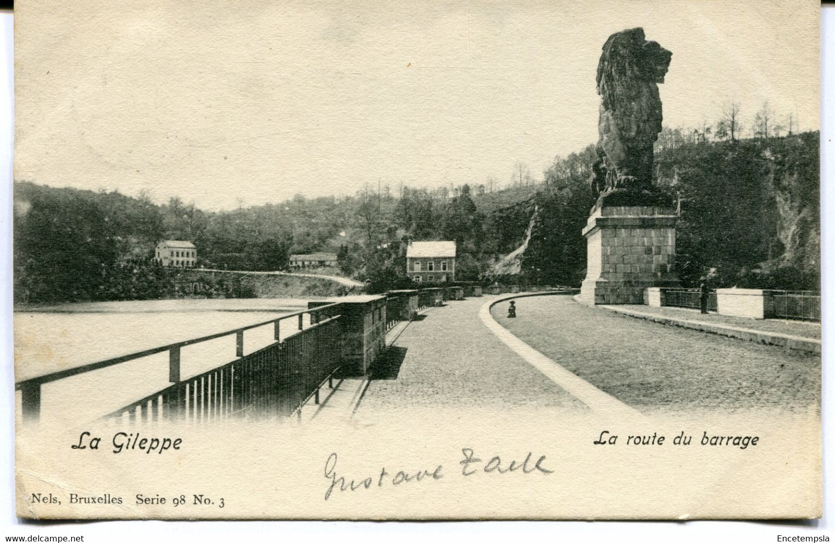 CPA - Carte postale - Belgique - La Gileppe - La Route du Barrage  (AT16630)