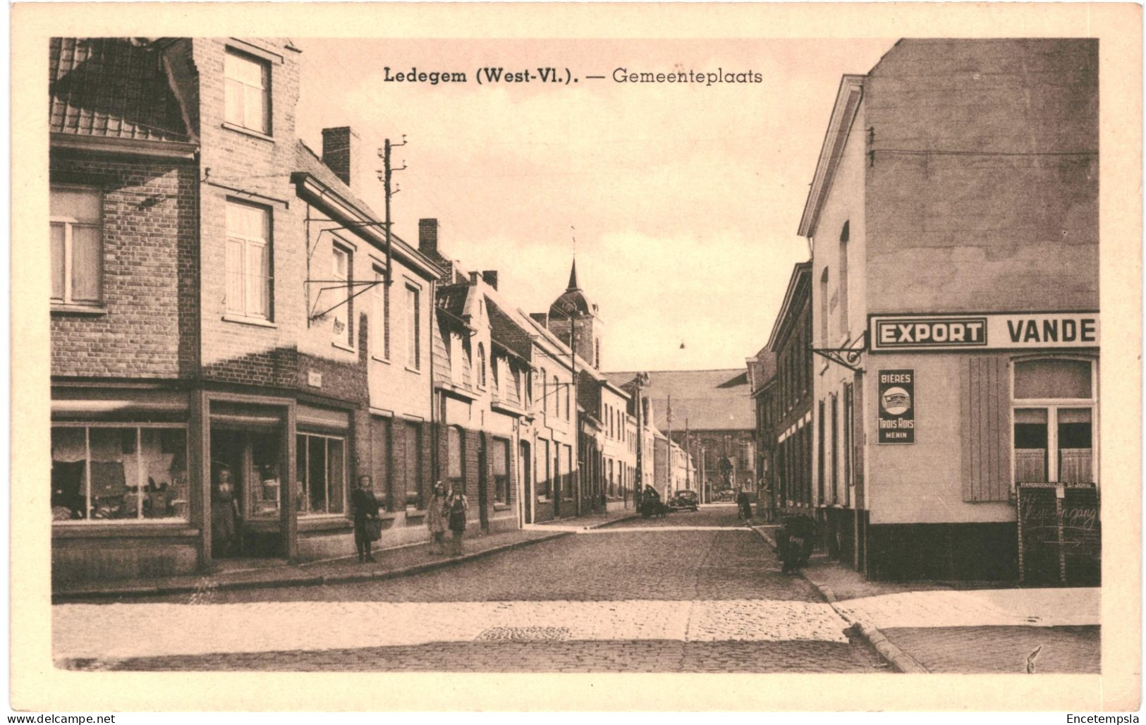 CPA Carte postale Belgique Ledegem  Gemeenteplaats   VM64847