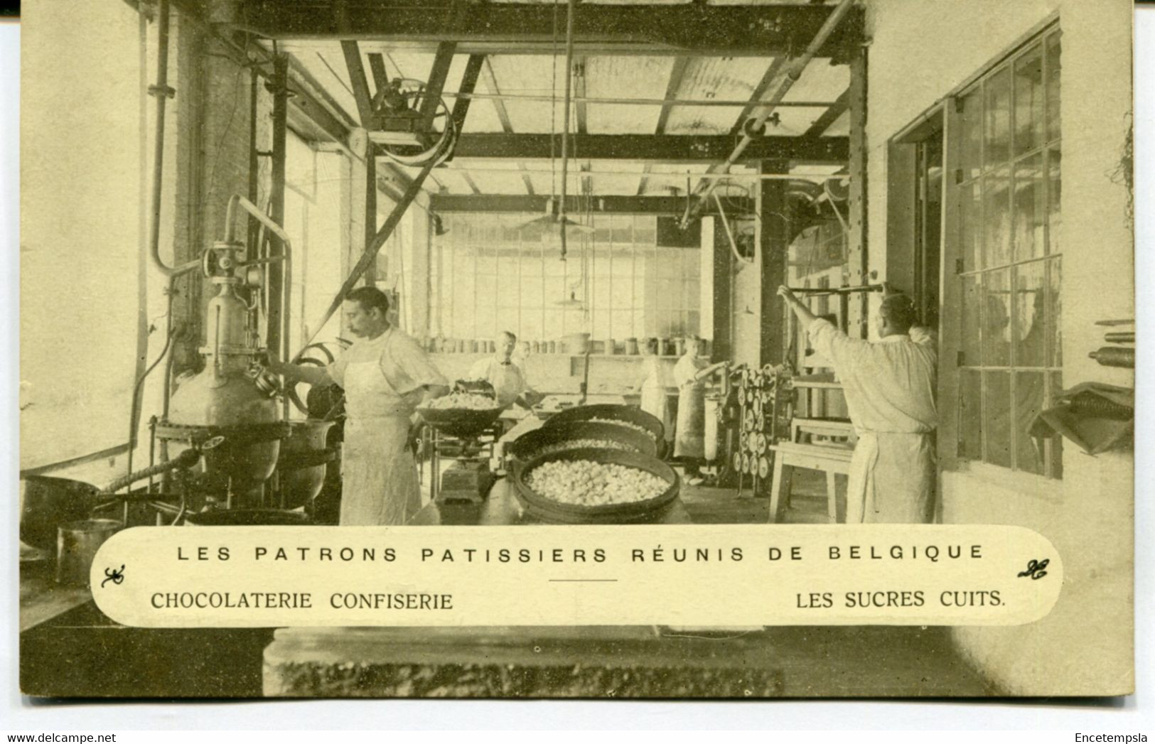 CPA - Carte Postale - Belgique -  Les Patrons Patissiers Réunis de Belgique - Chocolaterie - Confiserie  (MO17628)