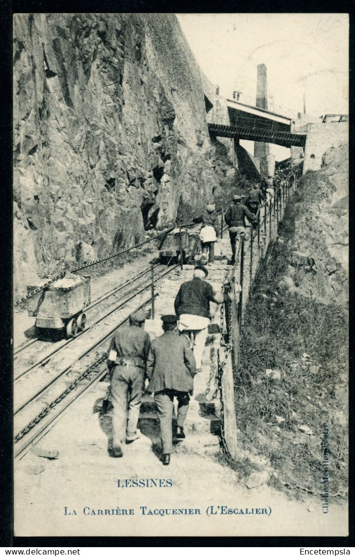 CPA - Carte Postale - Belgique - Lessines - La Carrière Tacquenier ( L'Escalier ) (CP23516OK)