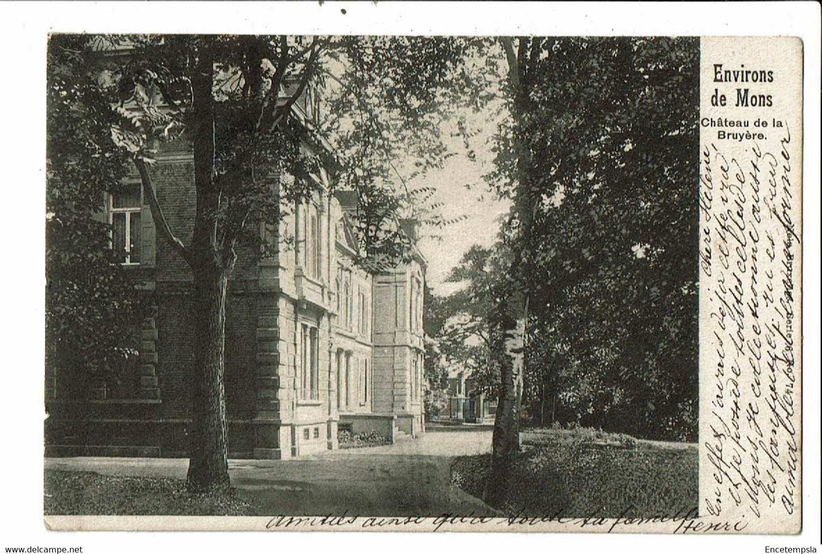 CPA-Carte Postale Belgique-Mons -Château de la Bruyère -1904  VM21758dg