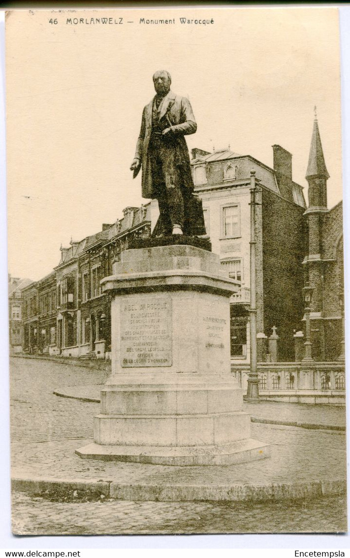 CPA - Carte postale - Belgique - Morlanwelz - Monument Warocqué - 1925 (DO16940)