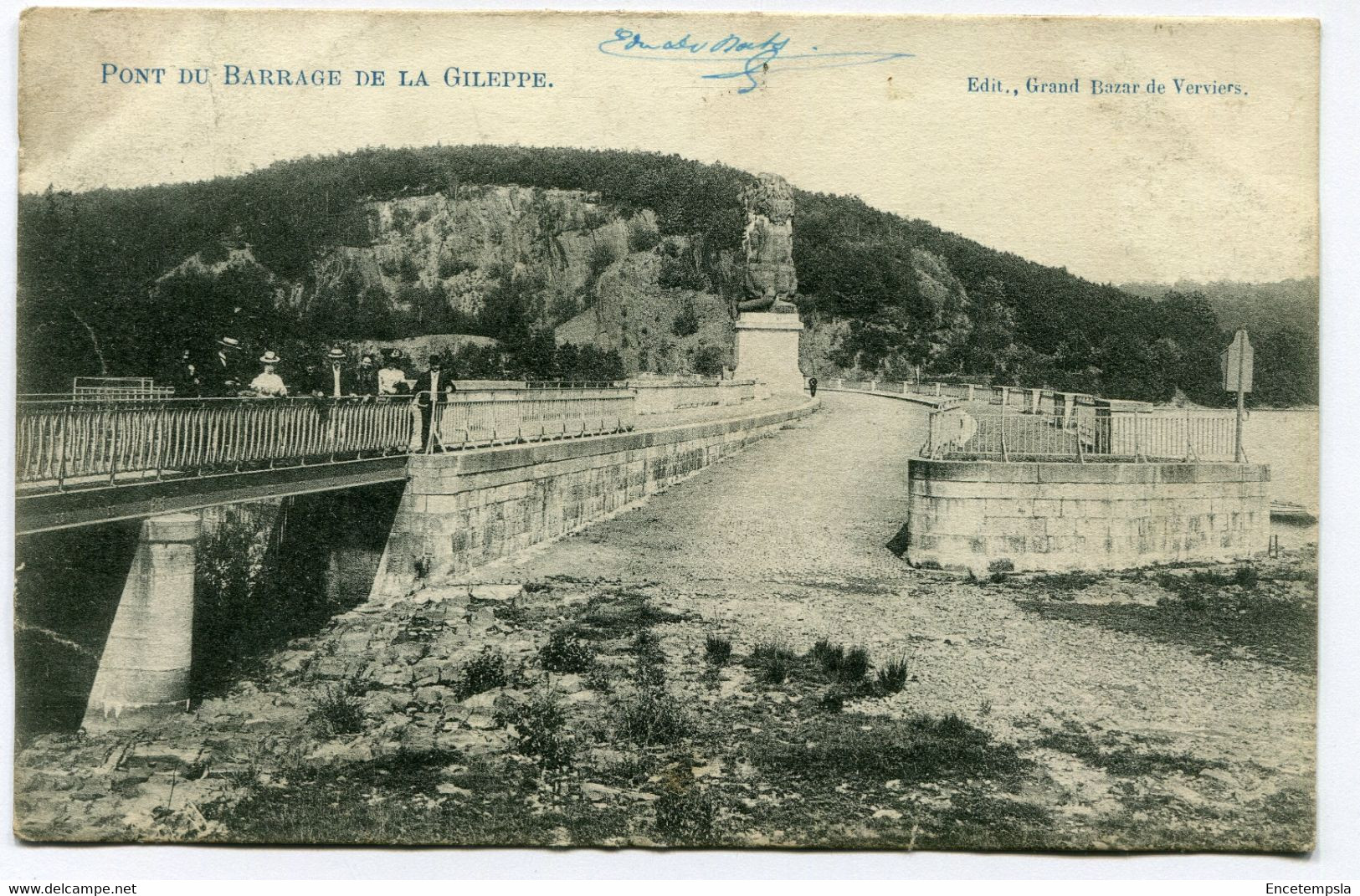 CPA - Carte Postale - Belgique - Pont du Barrage de La Gileppe  (BR14694)