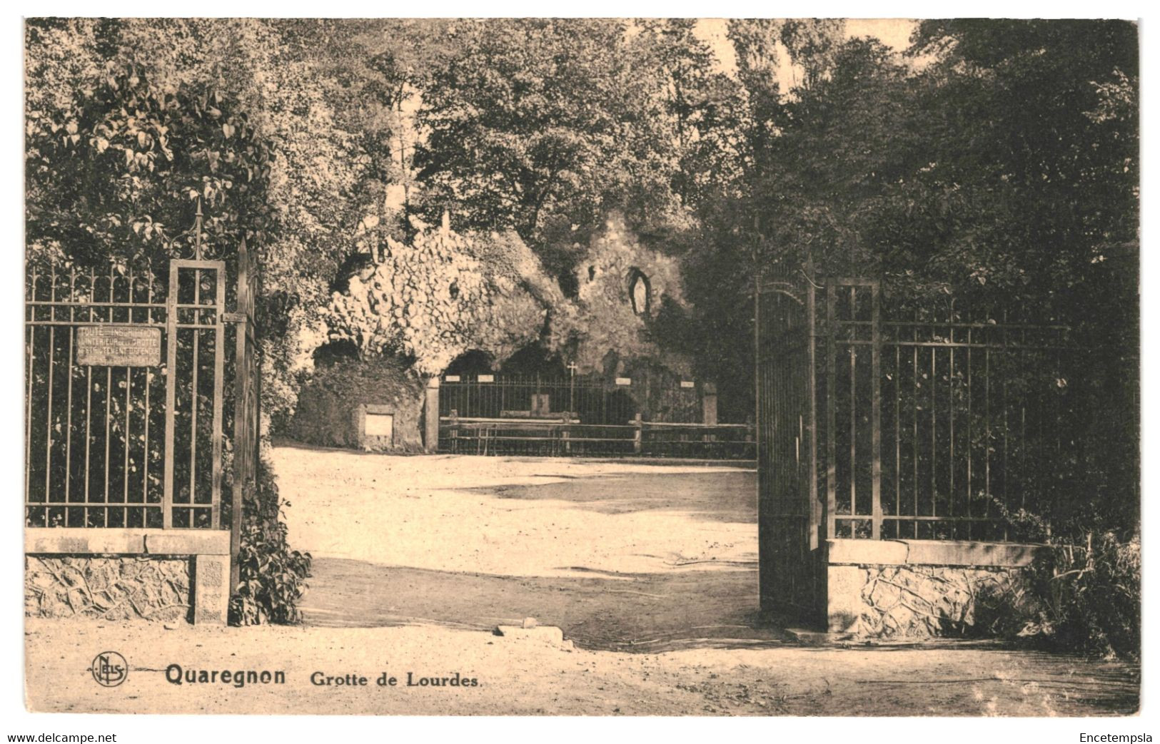 CPA - Carte Postale Belgique Quaregnon- Grotte de Lourdes -VM36228