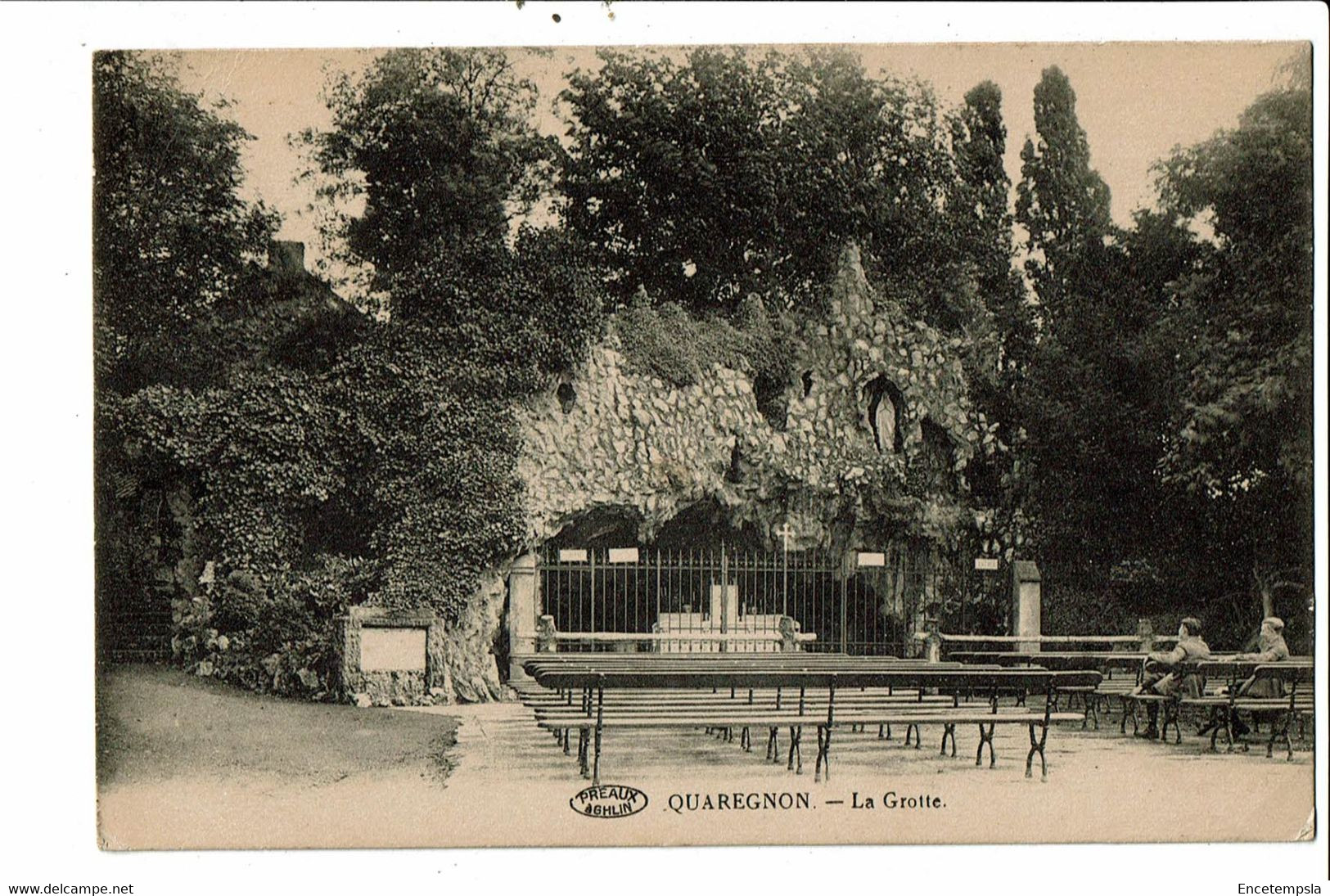 CPA-Carte postale -Belgique-Quaregnon Lourdes la Grotte  VM29155