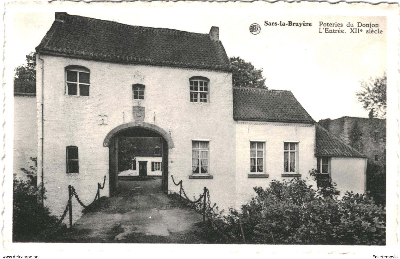 CPA Carte postale Belgique Sars-la-Bruyère Poteries du Donjon  l'entrée  VM91144