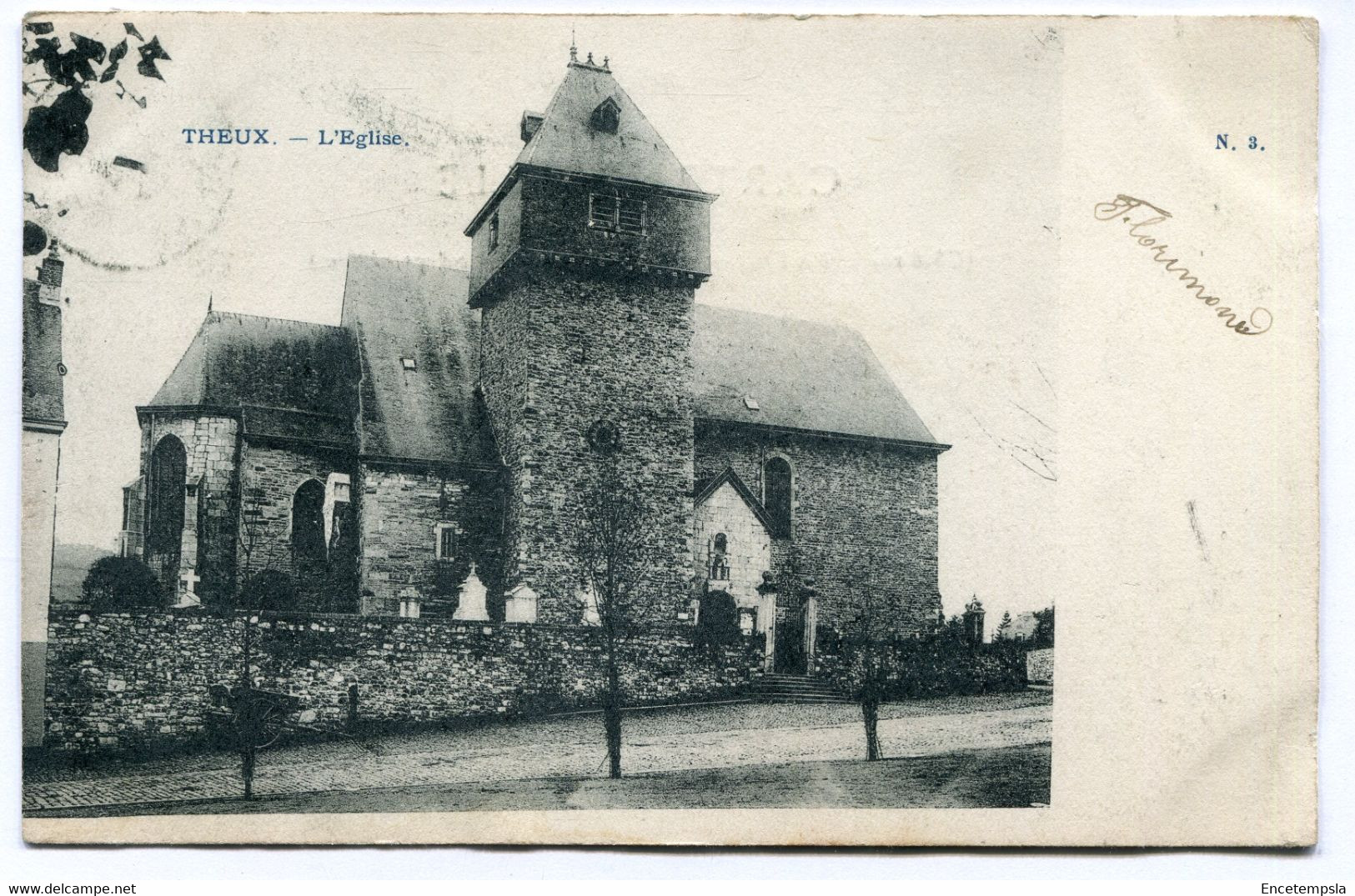 CPA - Carte Postale - Belgique - Theux - L'Eglise - 1906 (BR14686)