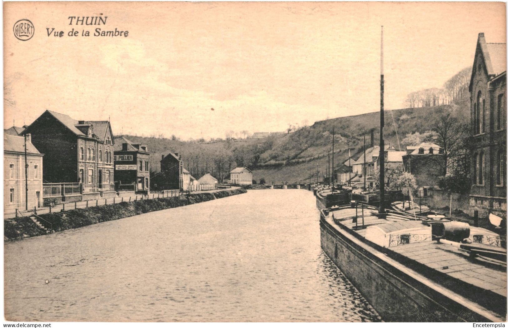 CPA Carte Postale Belgique Thuin Vue de la Sambre  VM76609