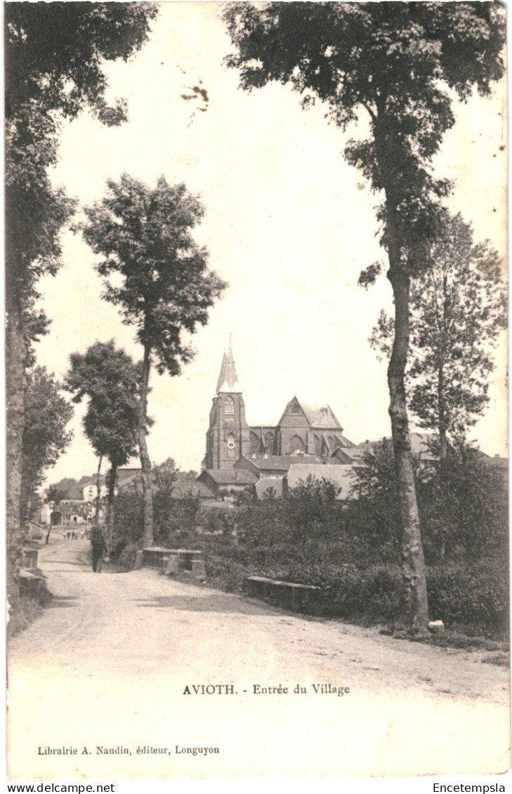 CPA Carte Postale Belgique Virton 'Avioth  Entrée du village  début 1900VM75295