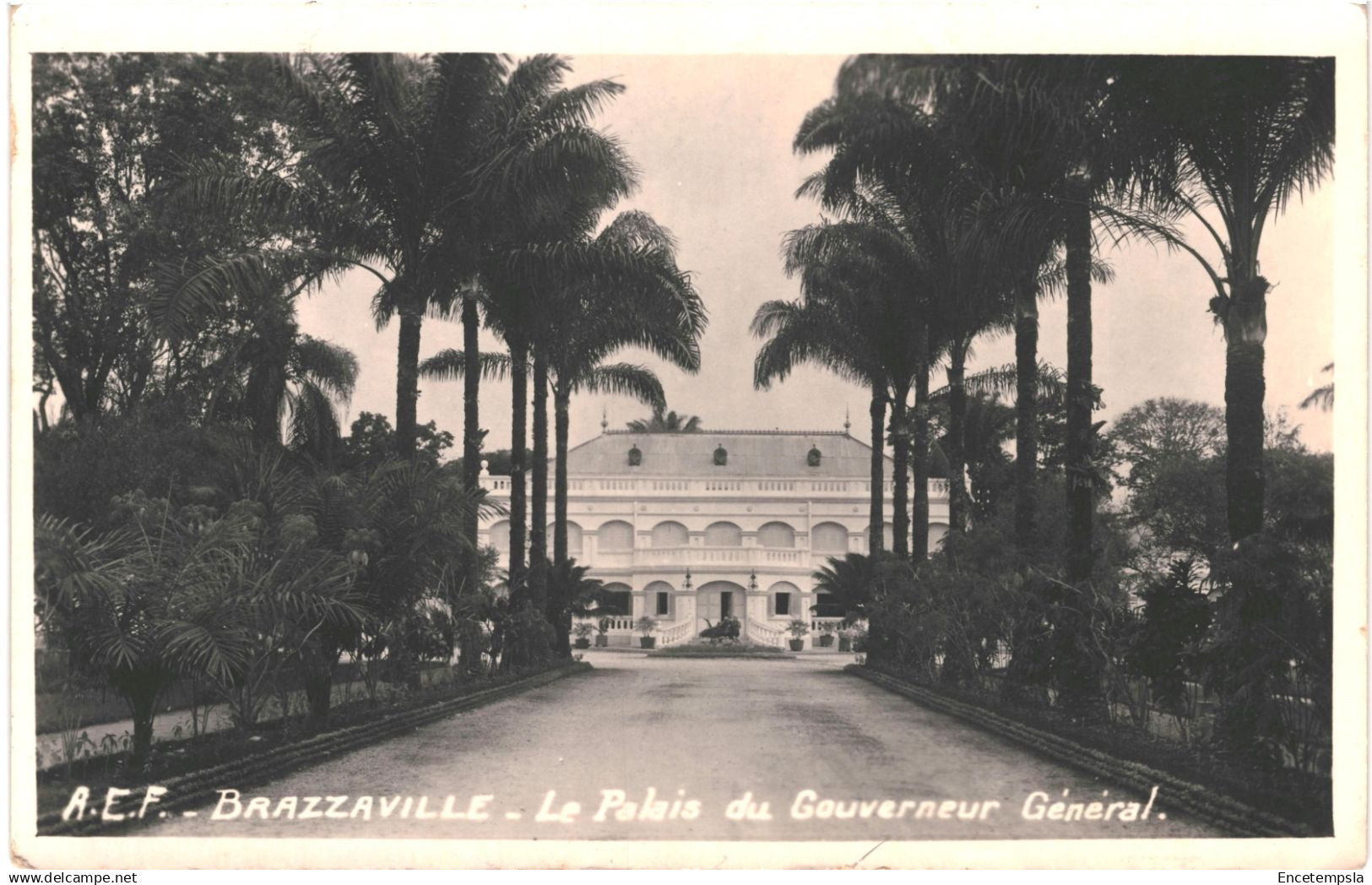 CPA Carte Postale Congo Brazzaville  Brazzaville Palais du Gouverneur général   VM88062ok