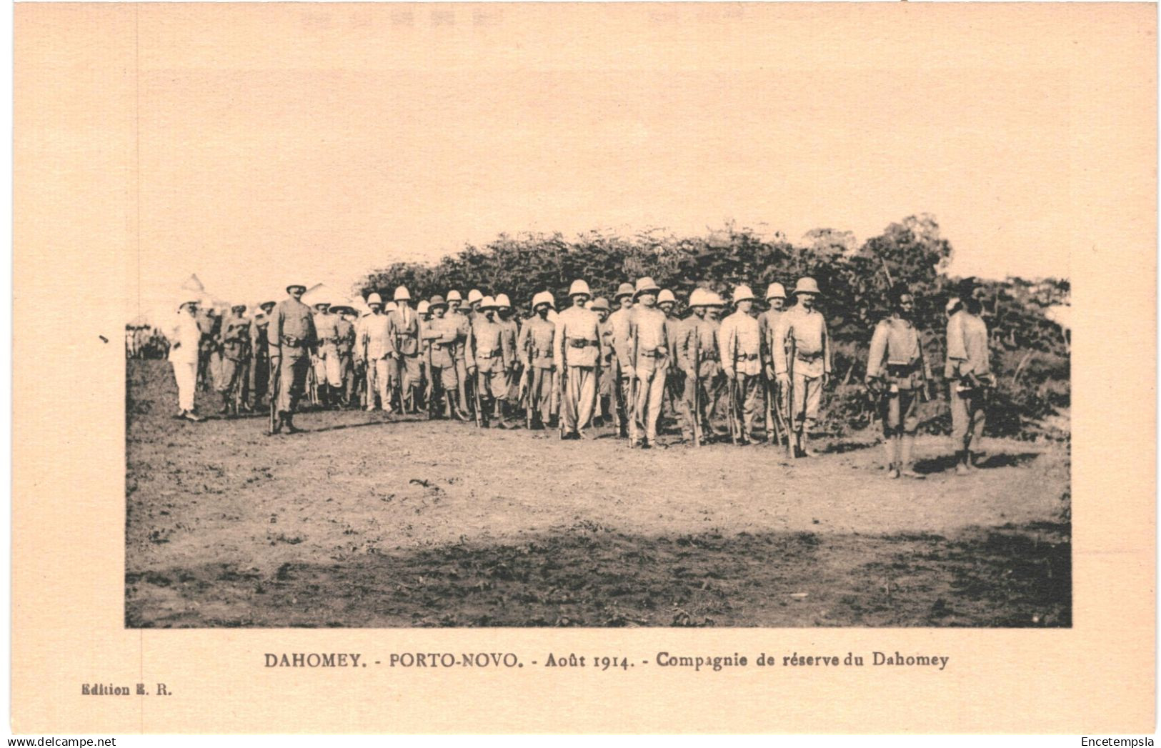 CPA Carte Postale   Dahomey  Porto-Novo Aout 1914 Compagnie de réserve du Dahomey    VM86709