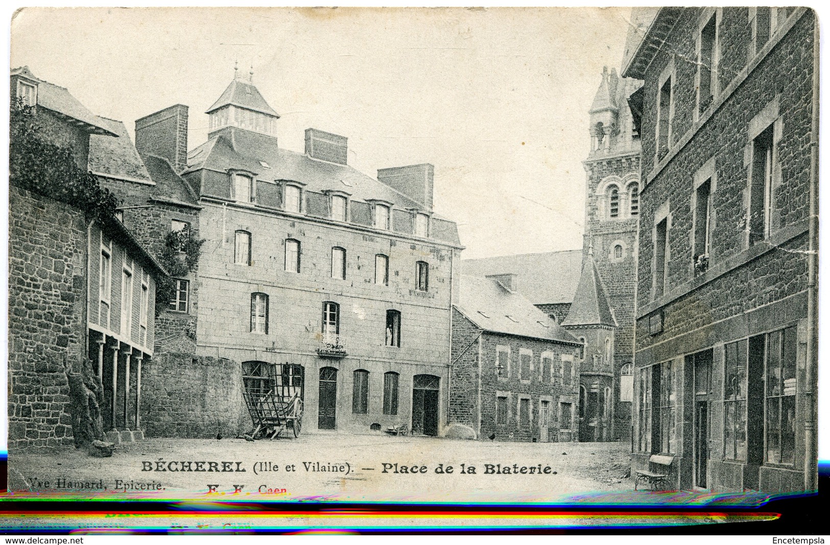 CPA - Carte Postale - France - Bécherel - Place de la Blaterie (SVM12284)