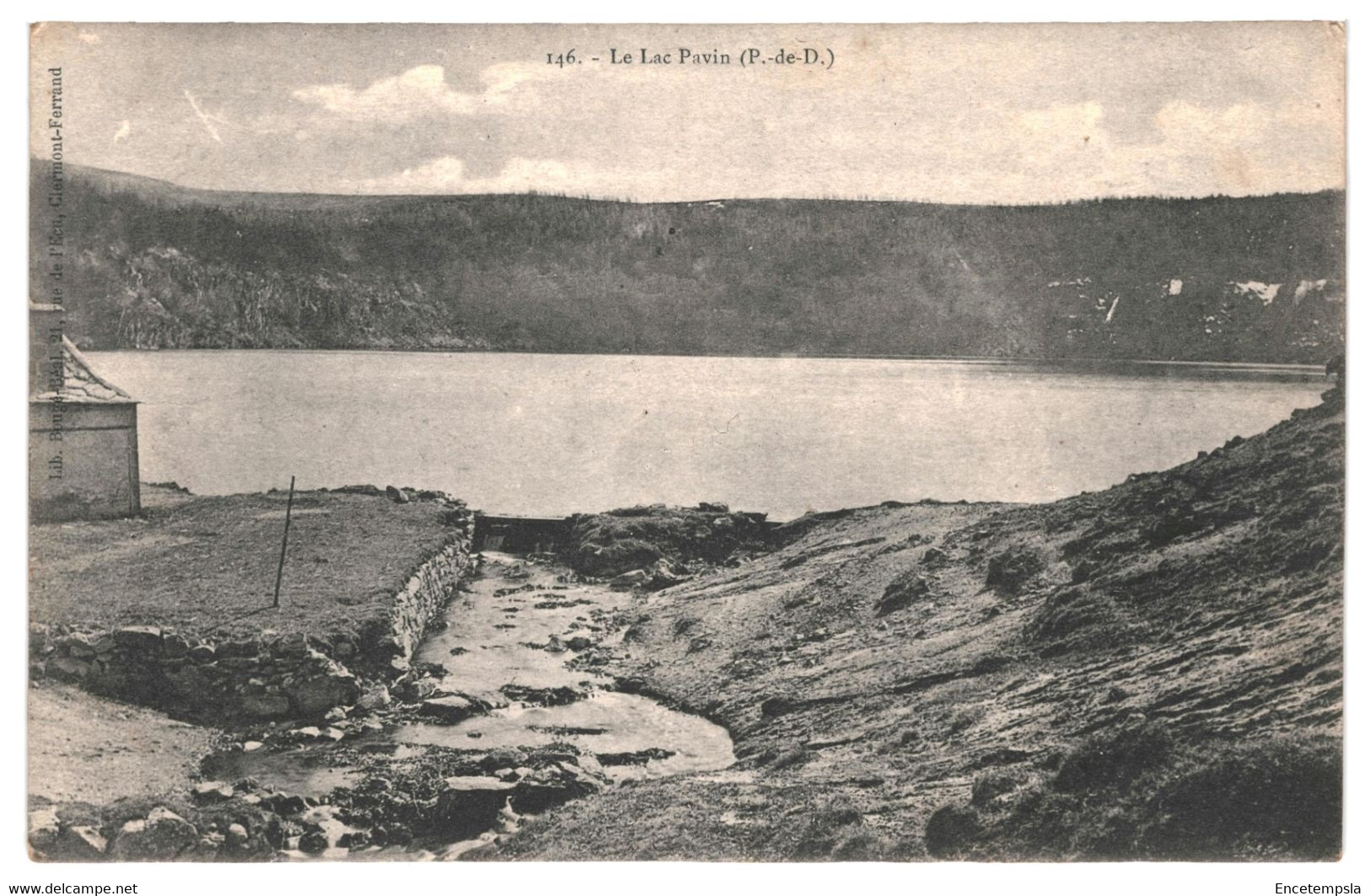 CPA - Carte postale -France Besse-et-Saint-Anastaise- Le Lac Pavin 1921 VM35809