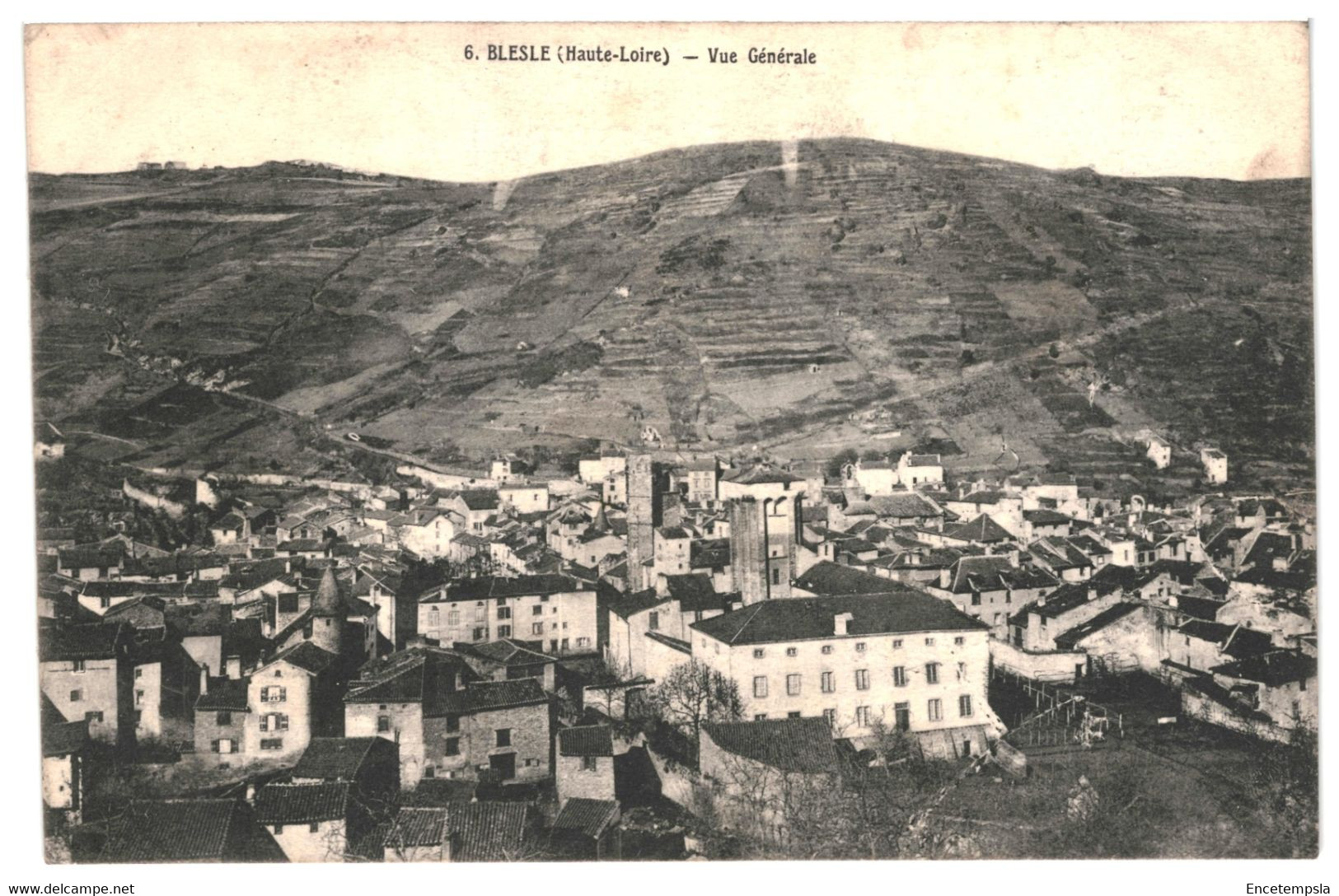 CPA  Carte Postale France- Blesle- Vue générale 1917 VM35794