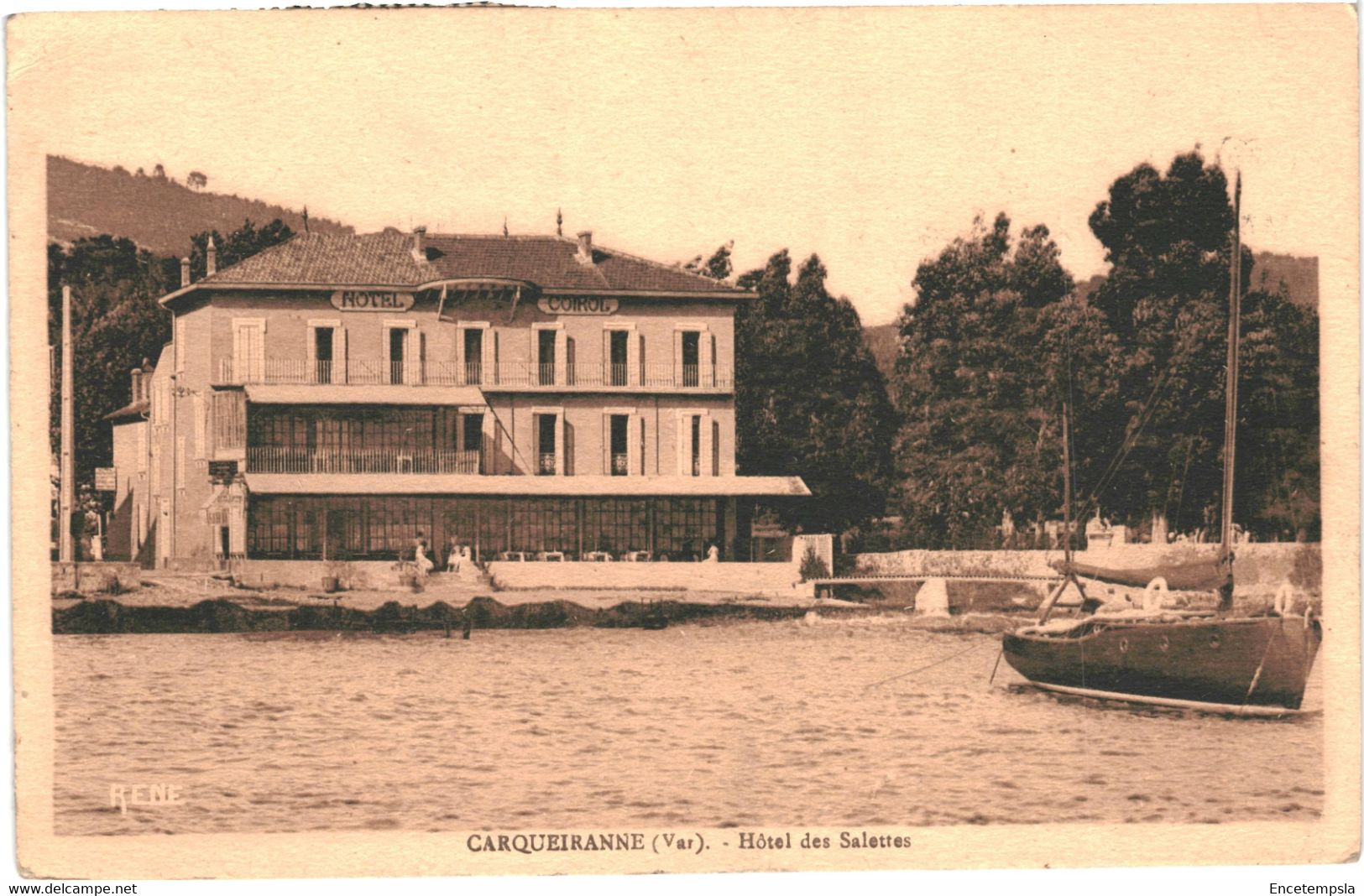 CPA-Carte postale France-Carqueiranne Hôtel des Salettes  VM502447