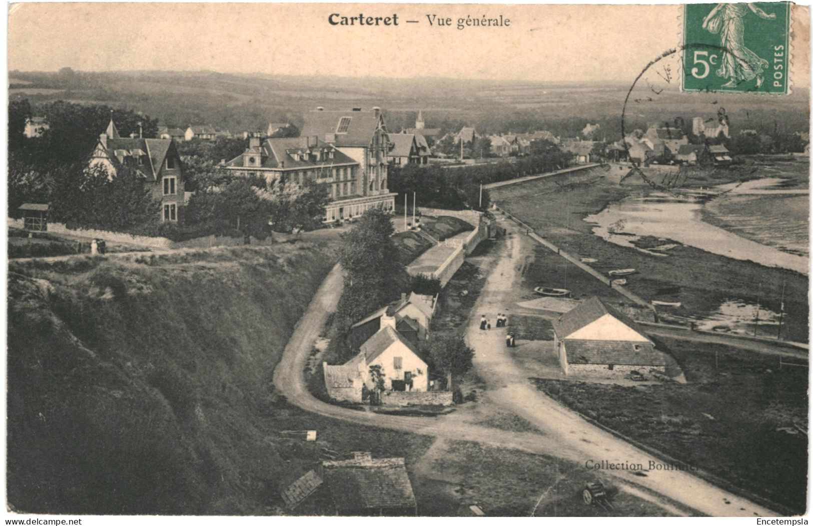 CPA Carte Postale France Carteret Vue générale    VM77581