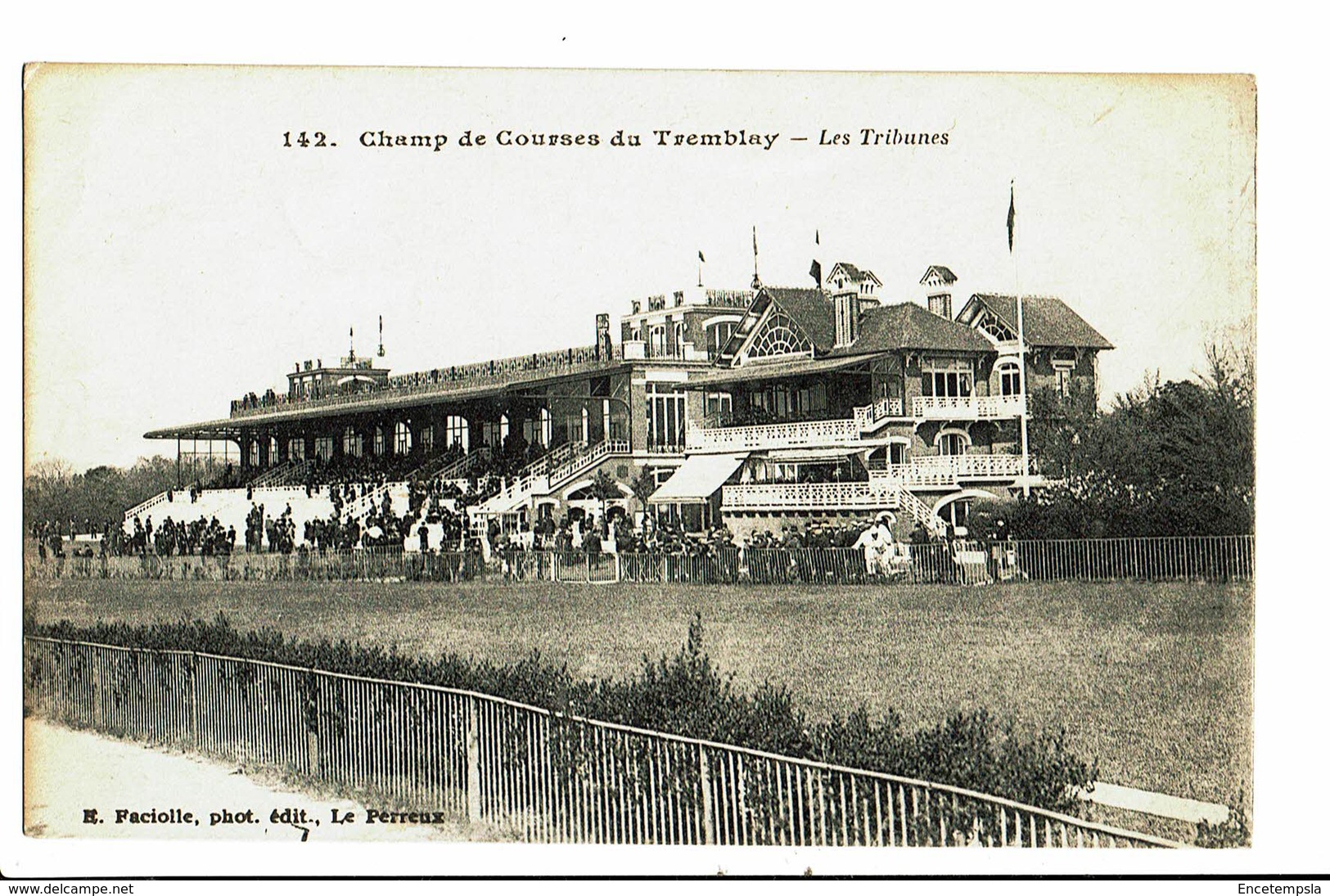 CPA - Carte Postale - FRANCE -Champ de course de Tremblay -VM3591