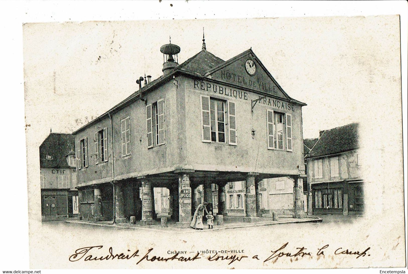 CPA-Carte Postale France-Charny-Hôtel de ville 1903  -VM28292