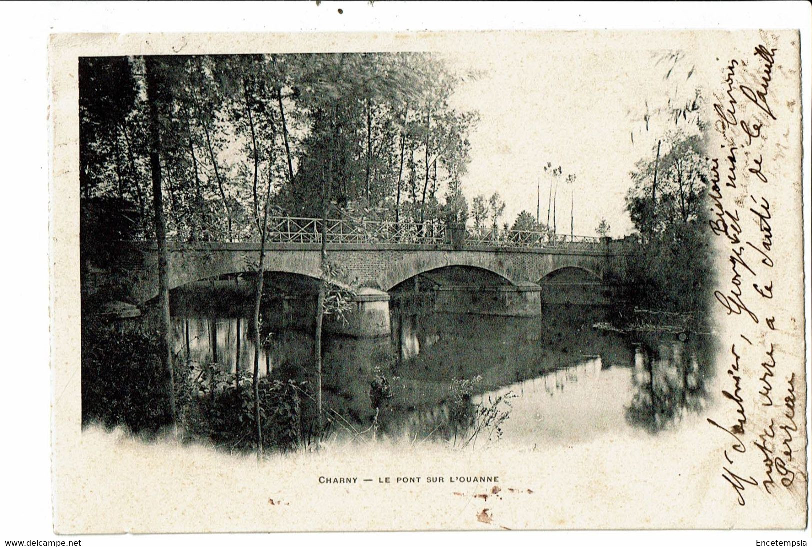 CPA-Carte Postale France-Charny- Pont sur L'Ouanne   1903  VM28297