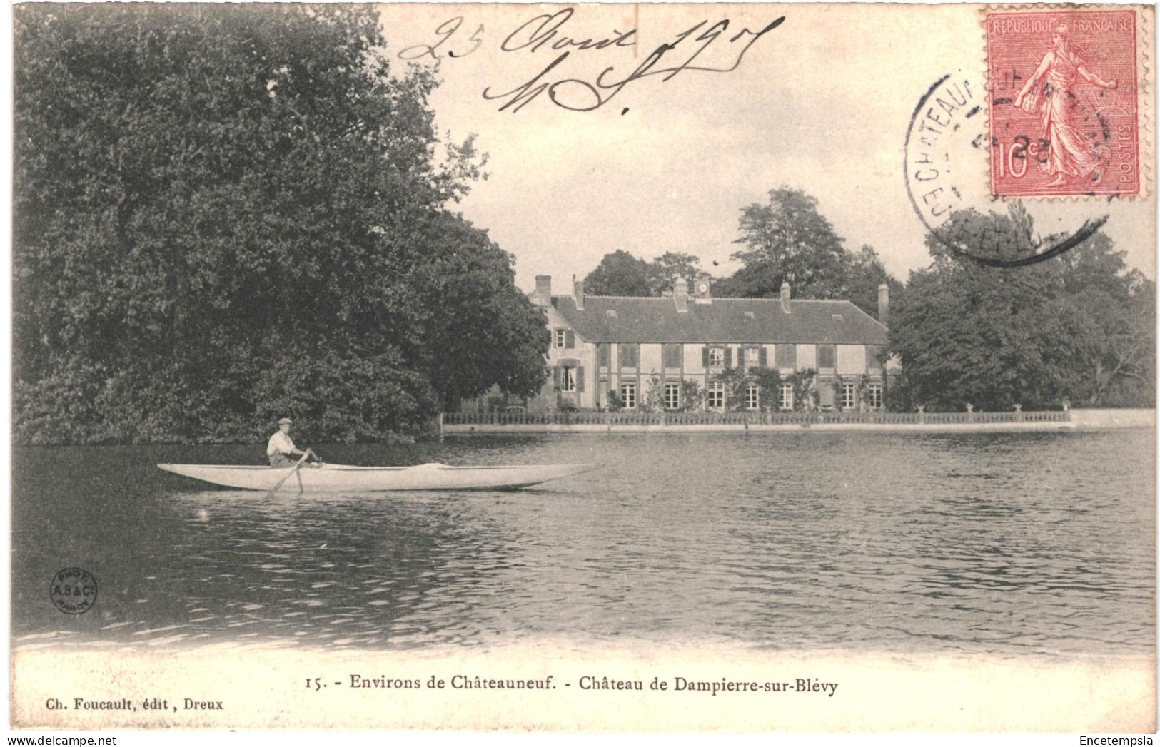 CPA Carte postale France Chateauneuf  Château de Dampierre sur Blévy 1905 VM69243