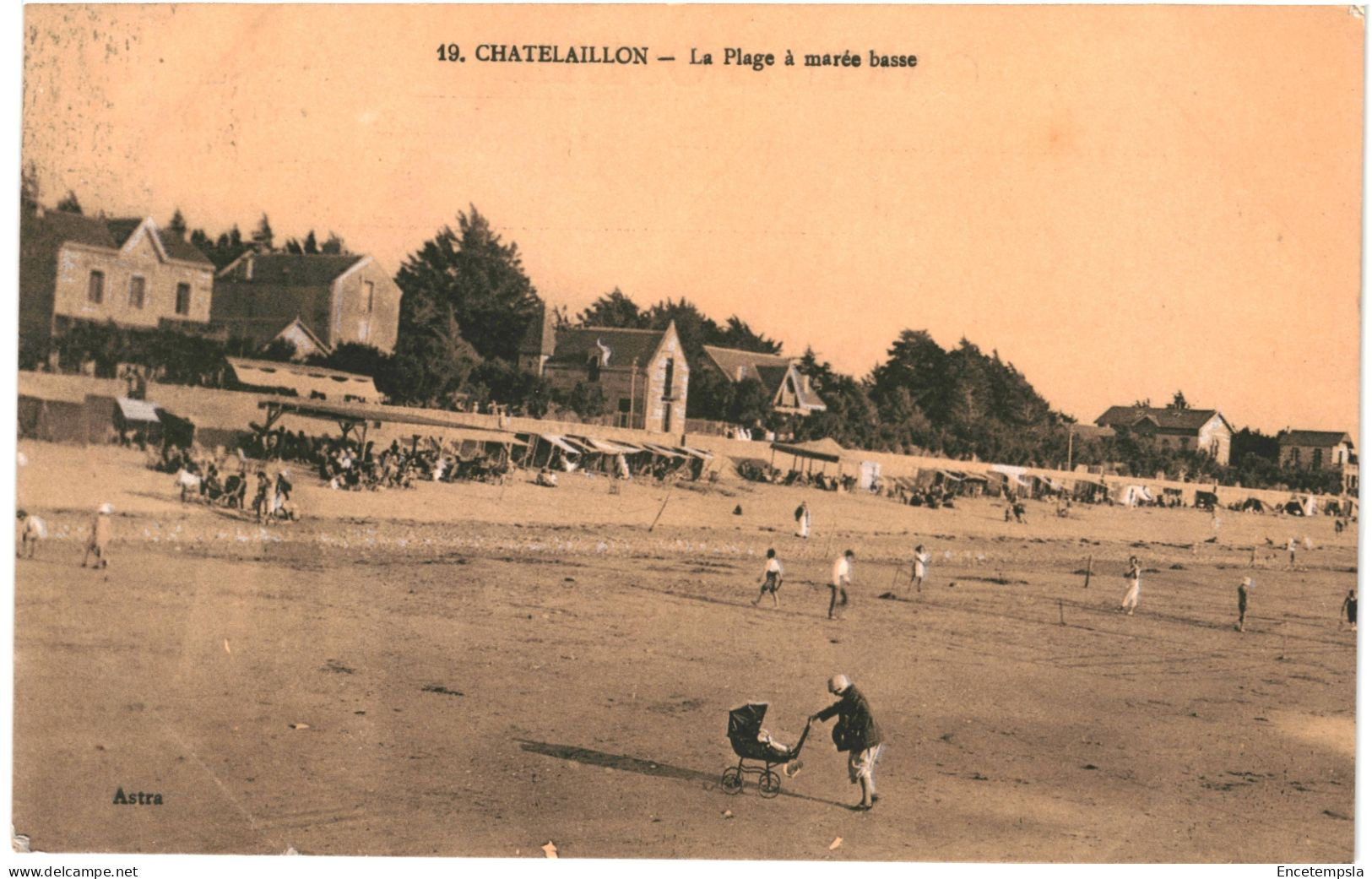 CPA Carte postale  France Châtelaillon  Plage à Marée Basse 1929  VM68154