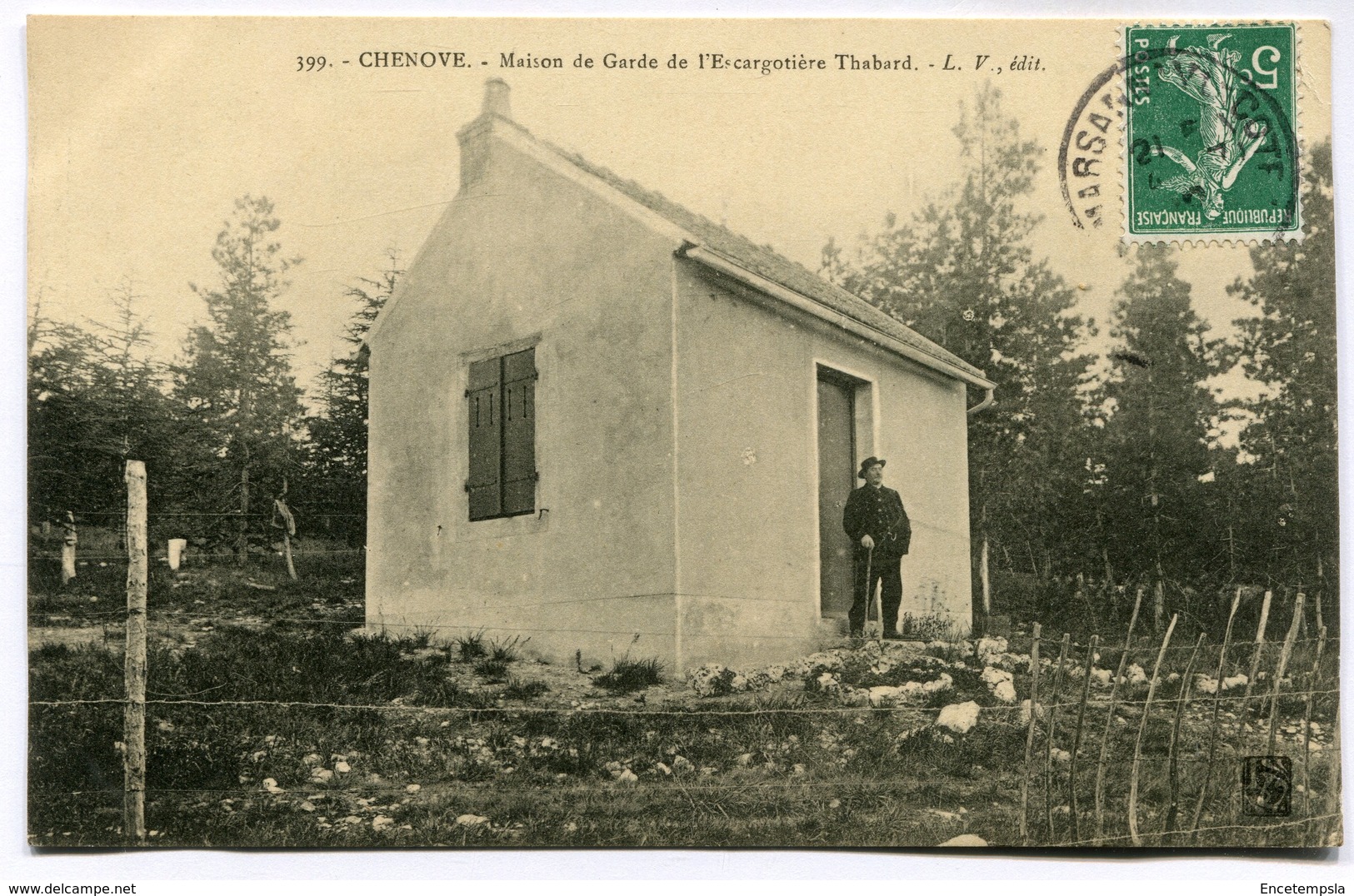 CPA - Carte Postale - France - Chenove - Maison de Garde de l'Escargotière Thabard ( I11448)