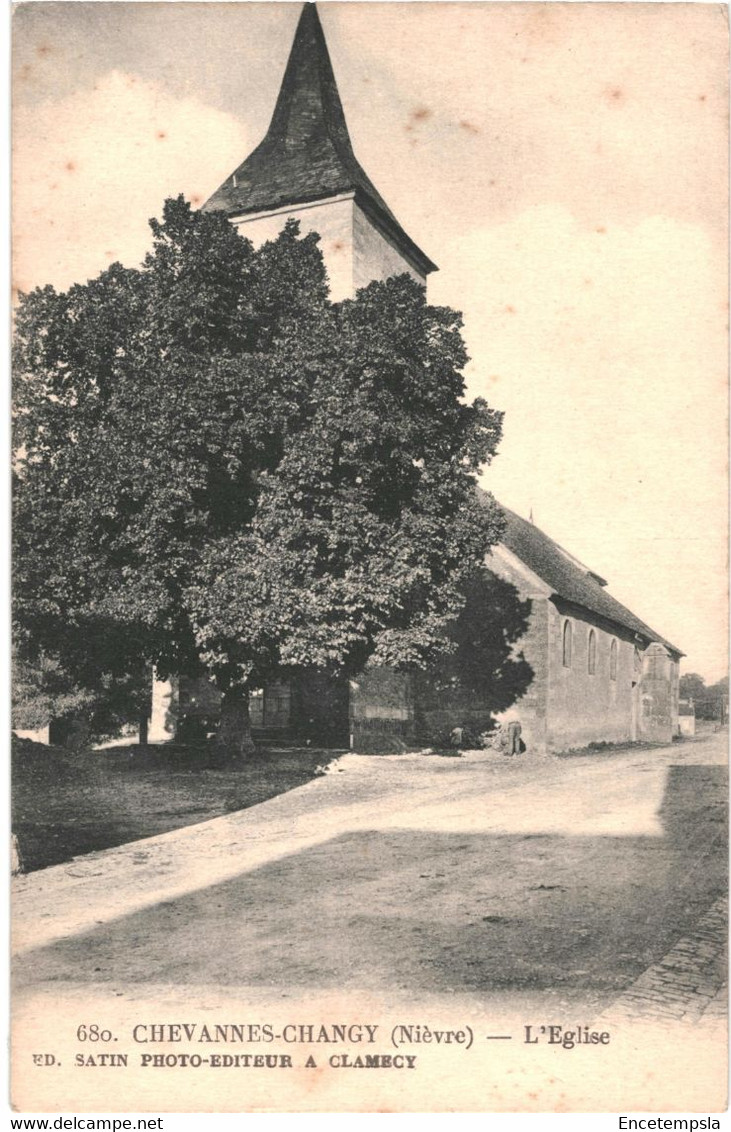 CPA Carte  Postale France  Chevannes-Changy- L'église VM47526