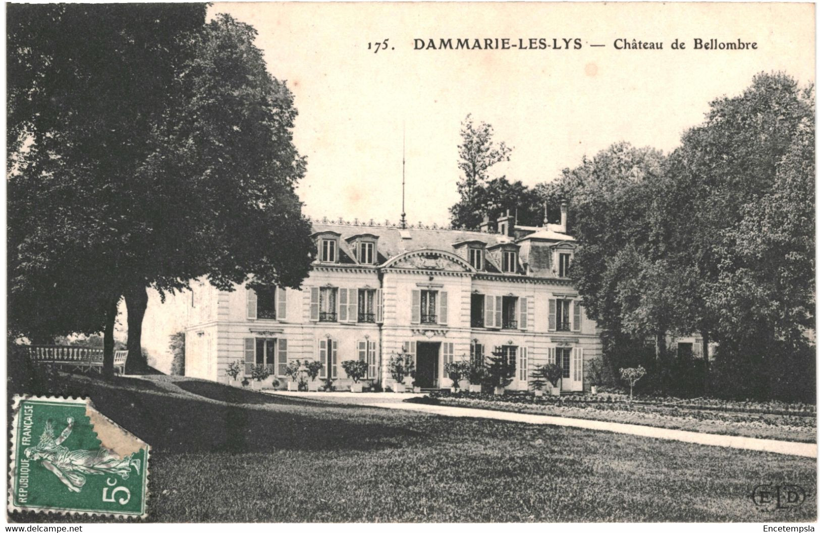 CPA-carte postale France- Dammarie les Lys- Château de Bellombre -1909VM43643+