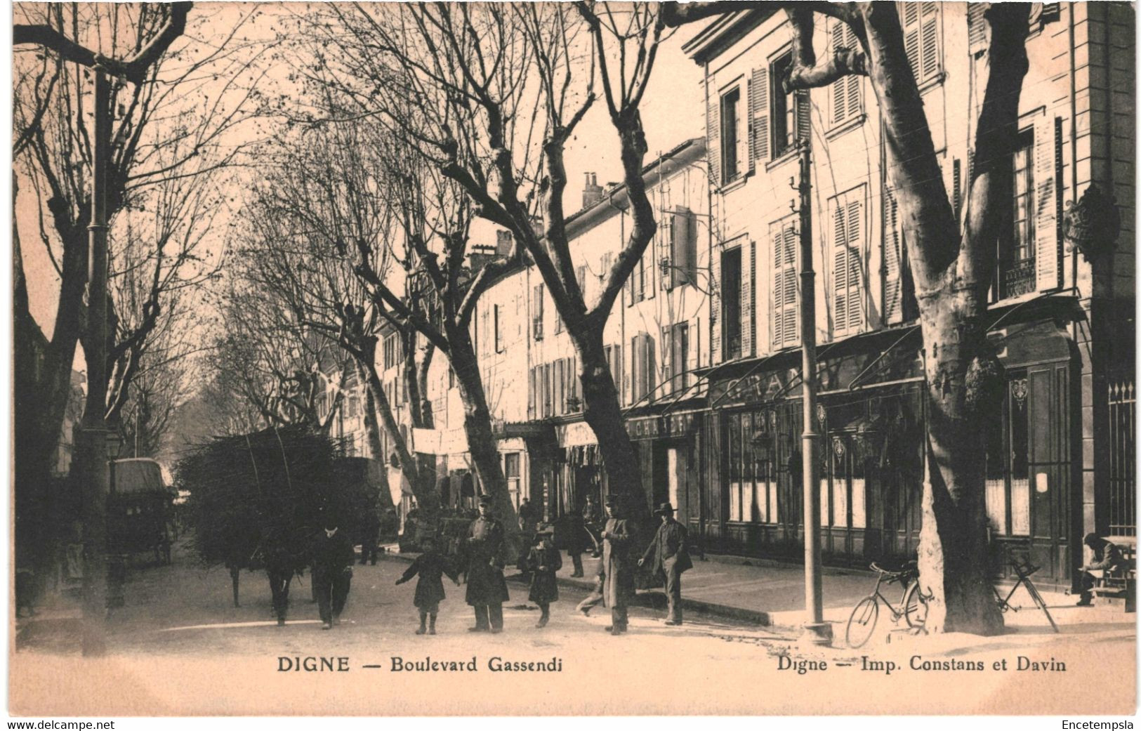 CPA-Carte Postale France Digne Boulevard Gassendi  VM55480ok