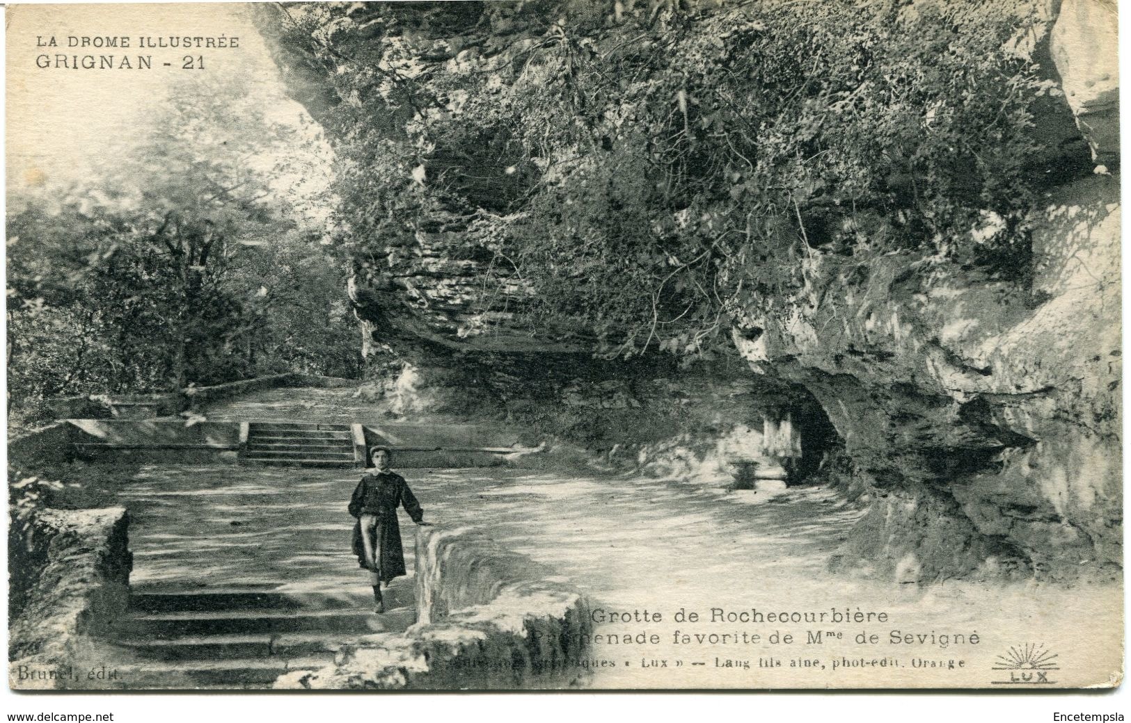 CPA - Carte postale - France -  Grignan - Grotte de Rochecourbière  (CPV1051)