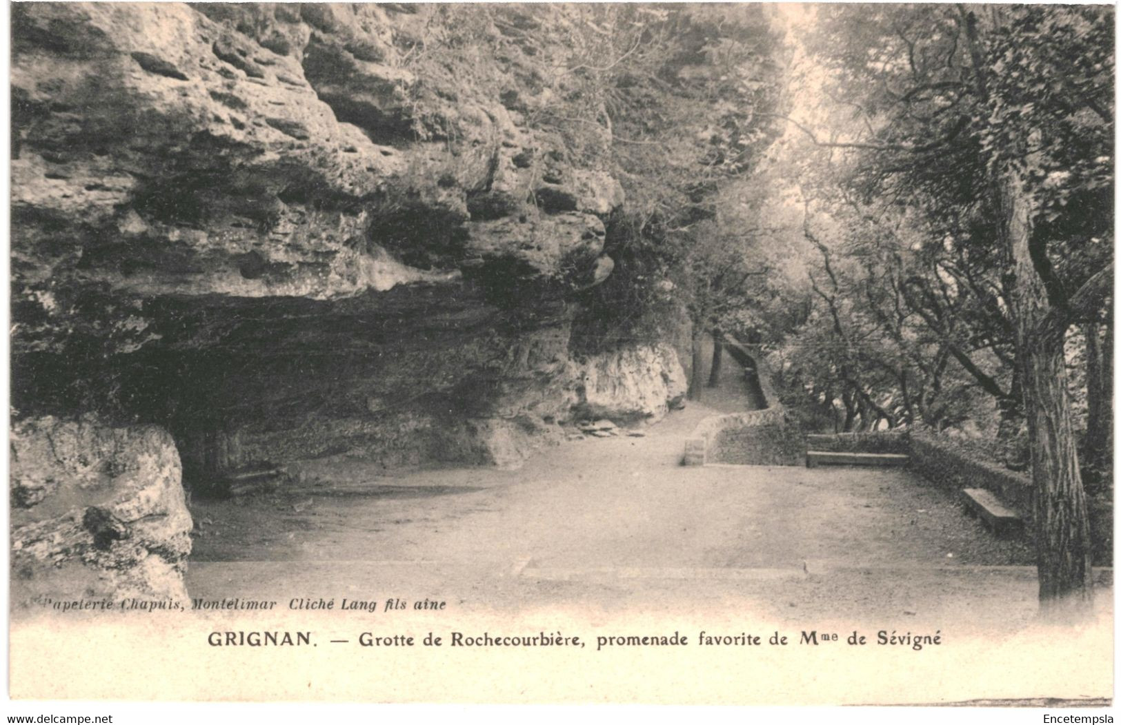 CPA  Carte postale France Grignan Grotte de Rochecourbière VM58912