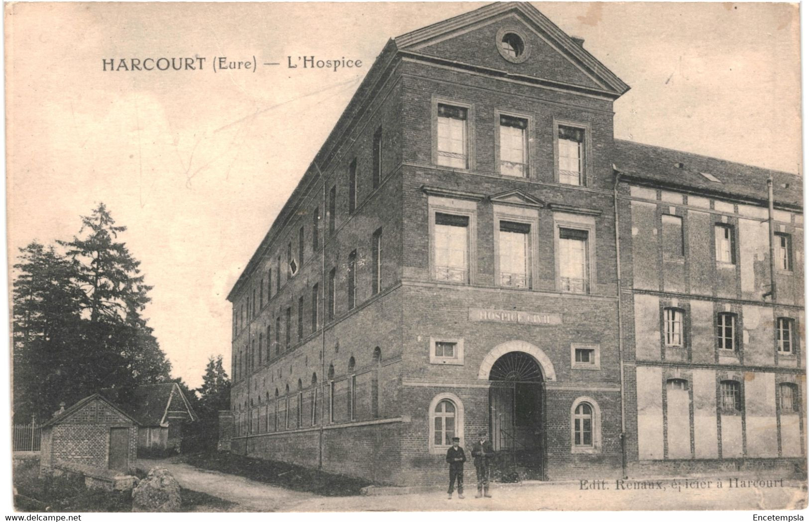 CPA carte postale France  Harcourt  L'Hospice 1921  VM60489