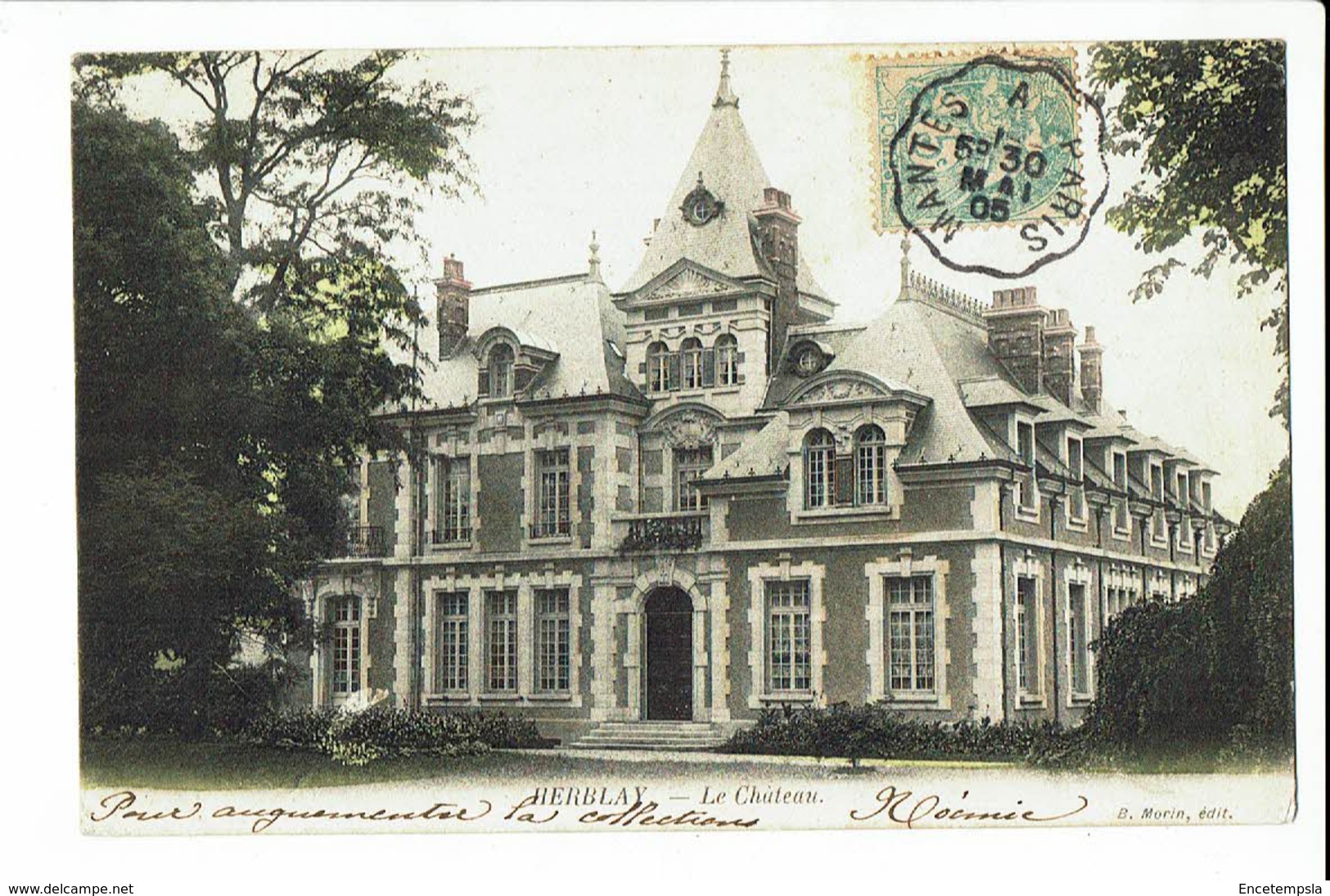 CPA Carte Postale FRANCE -  Herblay - Le Château-1905 -S 2585