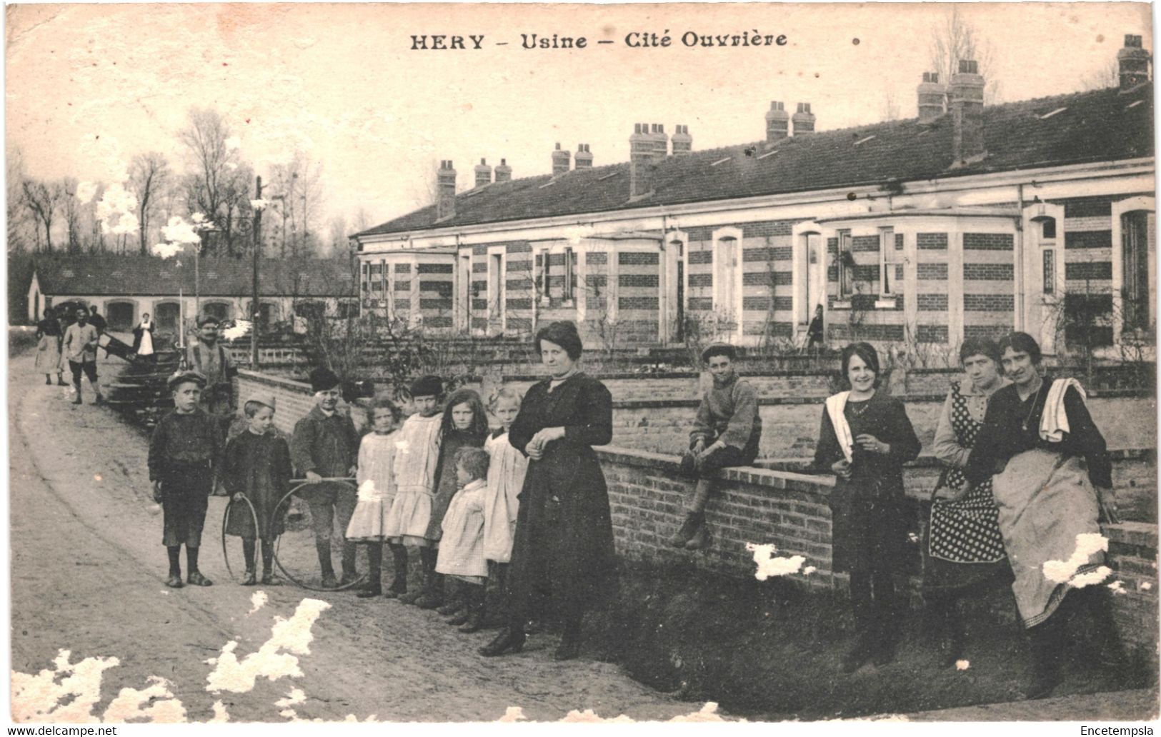 CPA- Carte Postale -France Héry Usine cité ouvrière 1921  VM42903ok